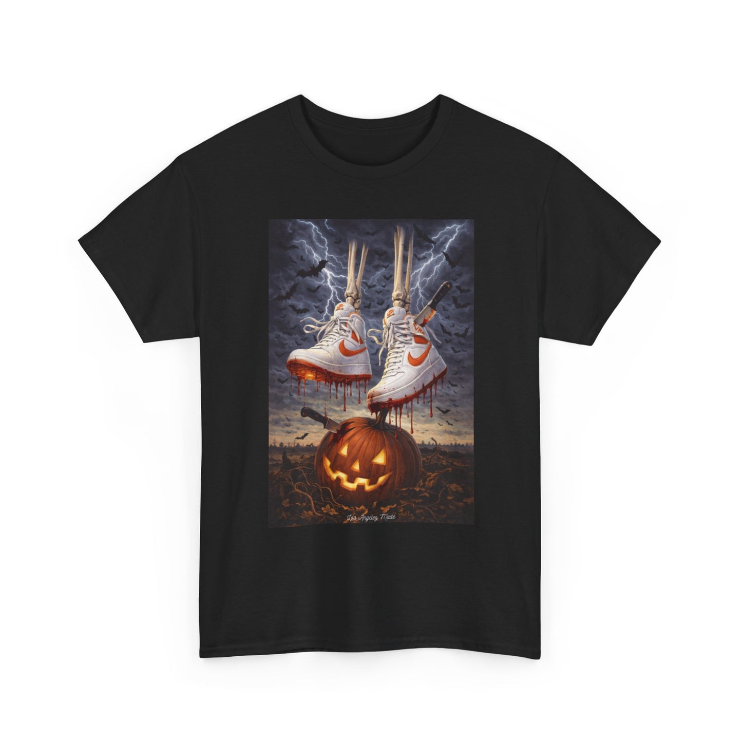 Los Angelez Made x Halloween Nike Ad Unisex Heavy Cotton T-Shirt