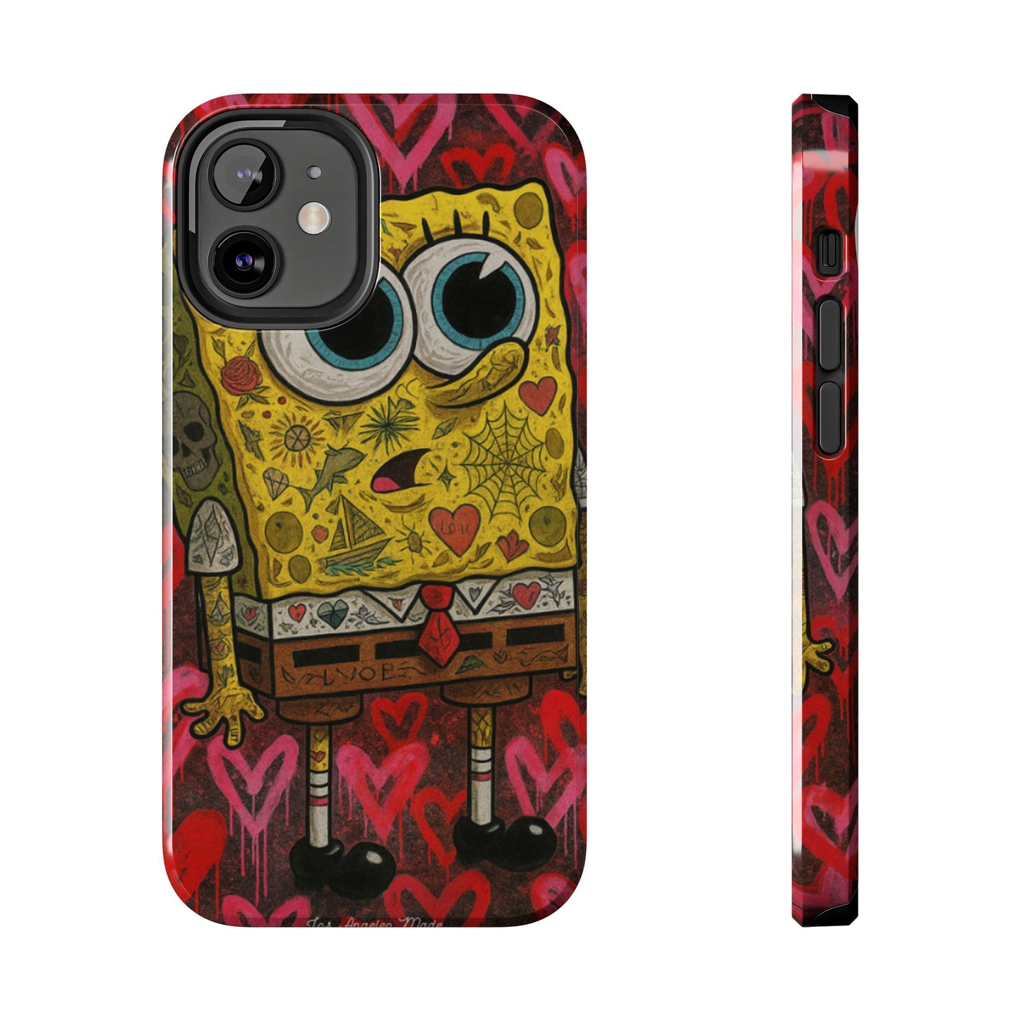 Los Angelez Made x Tatted Spongebob Tough Phone Case