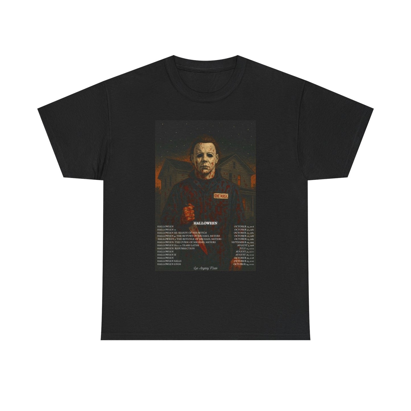 Los Angelez Made x Halloween Michael Meyers Unisex Heavy Cotton T-Shirt