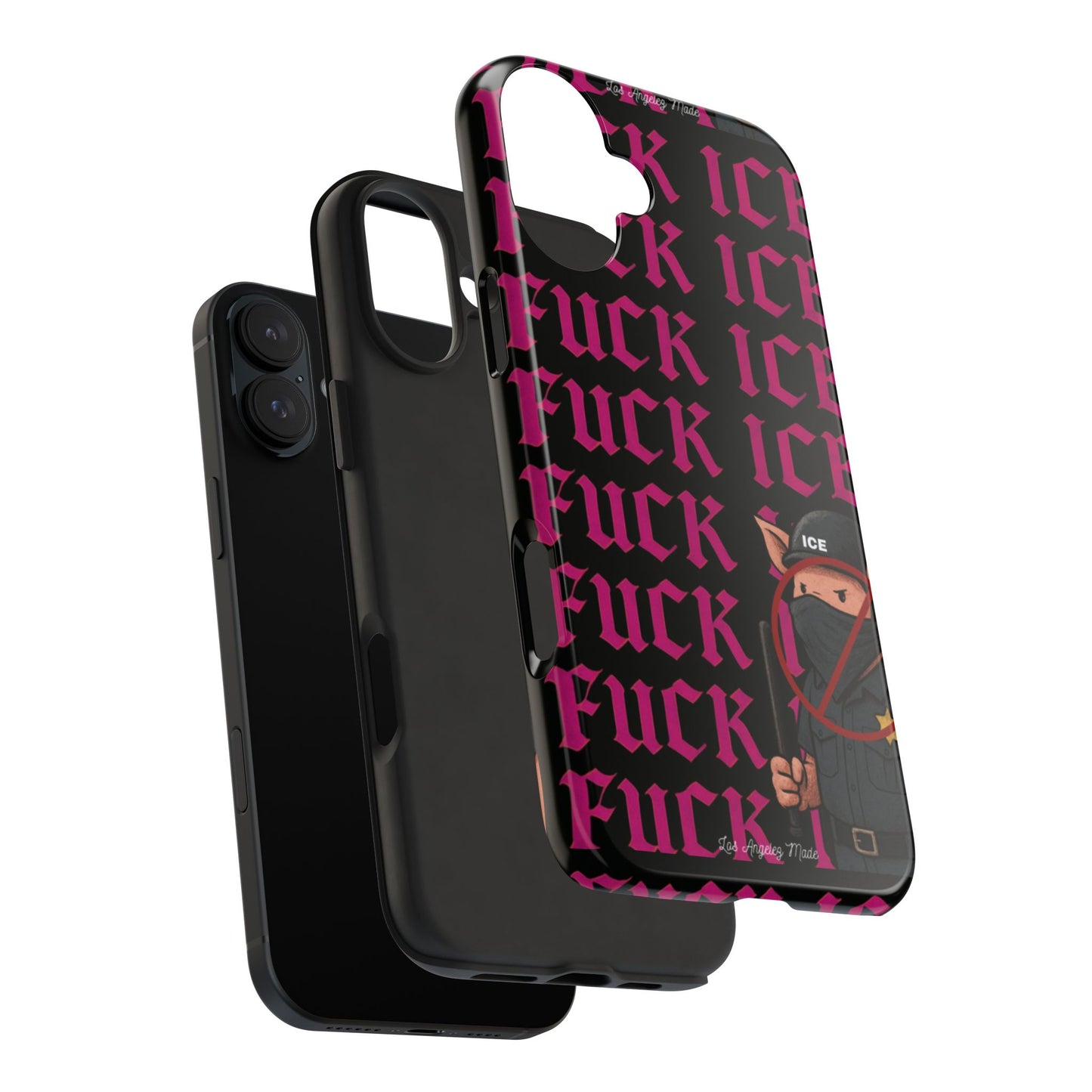 Los Angelez Made x F*ck ICE Tough Phone Case