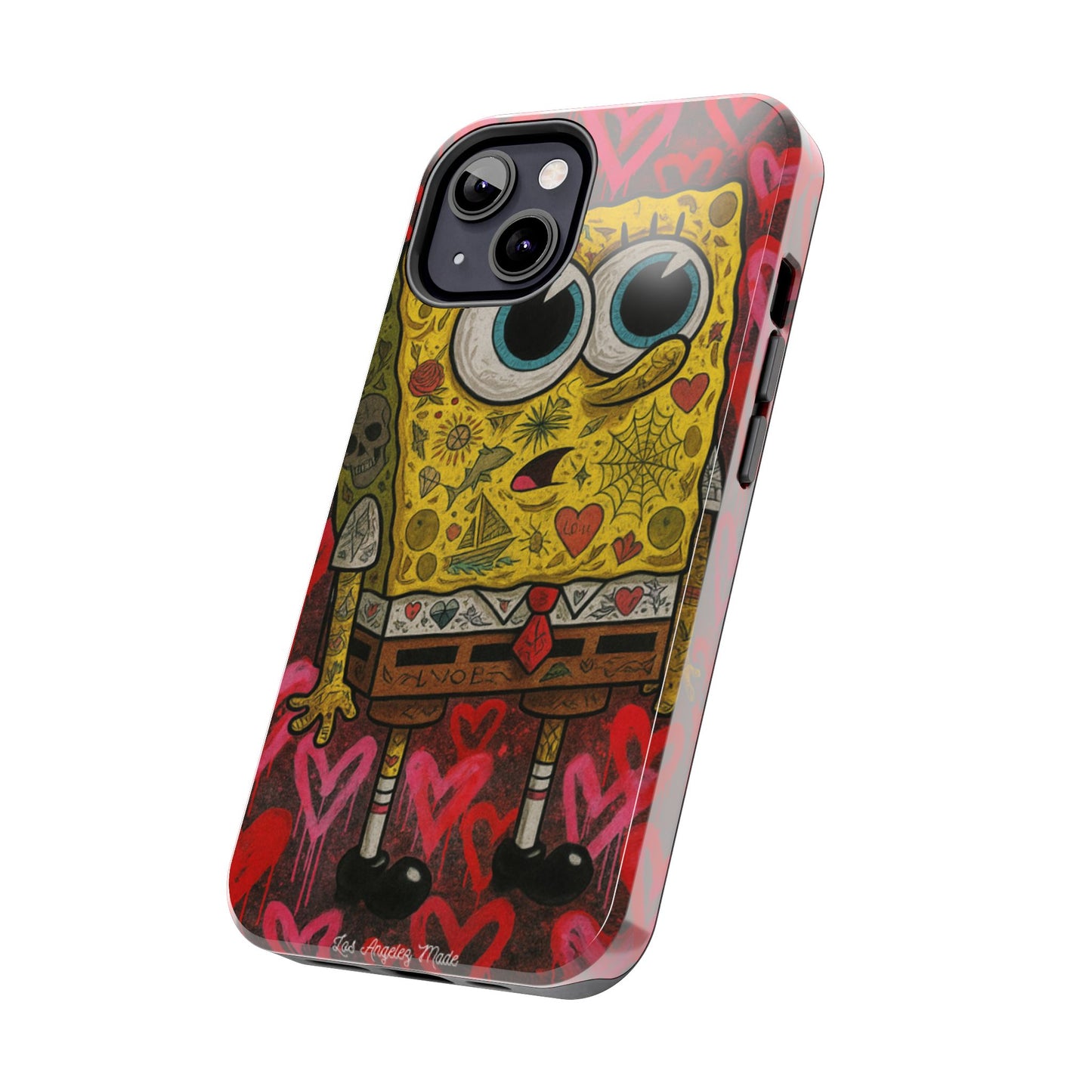 Los Angelez Made x Tatted Spongebob Tough Phone Case