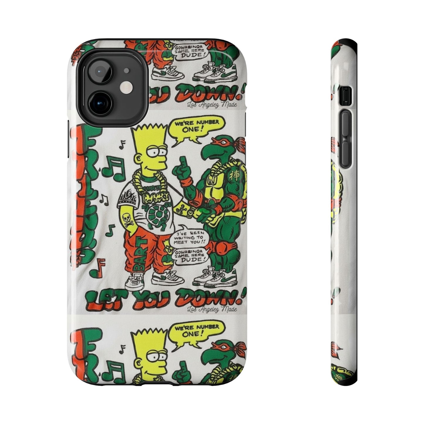 Los Angelez Made x Bart & TMNT Tough Phone Case