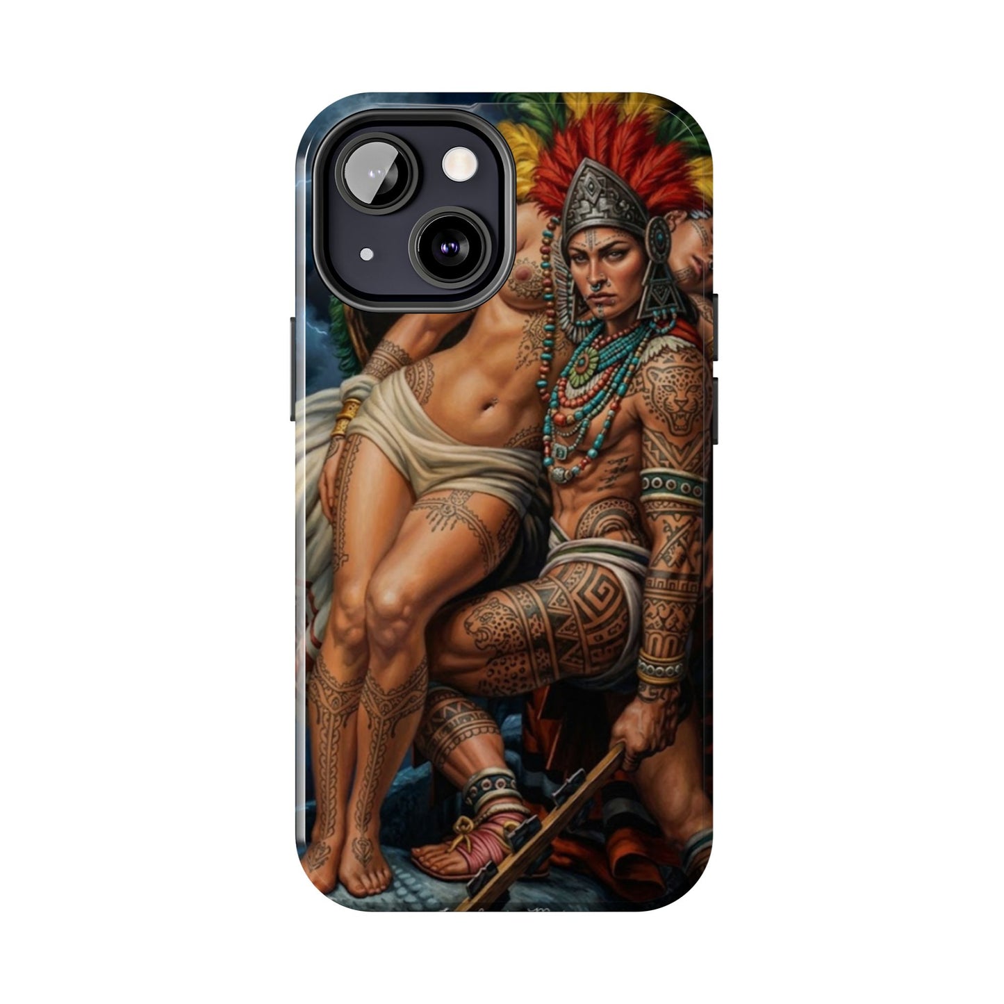 Los Angelez Made x Aztec Lesbian Pride Tough Phone Case