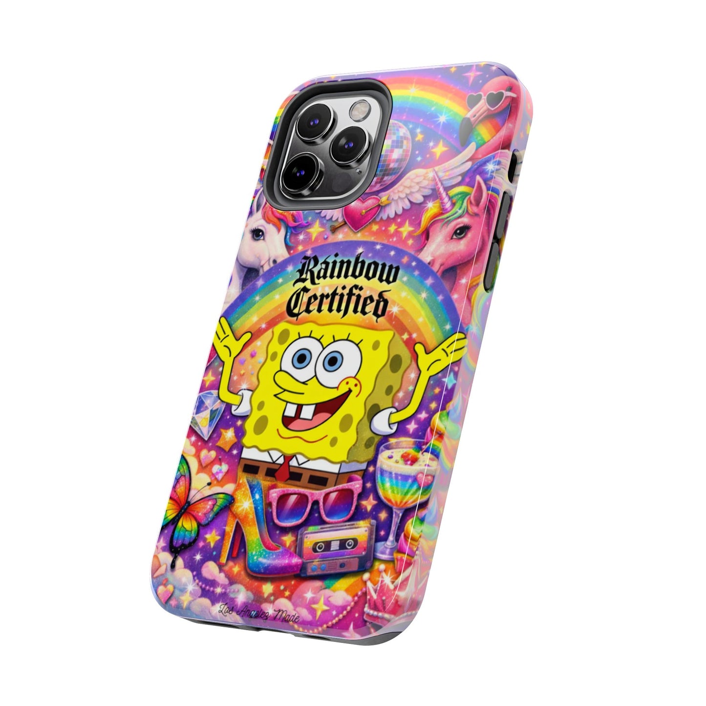 Los Angelez Made x Gay SpongeBob ''Rainbow Certified'' Tough Phone Case