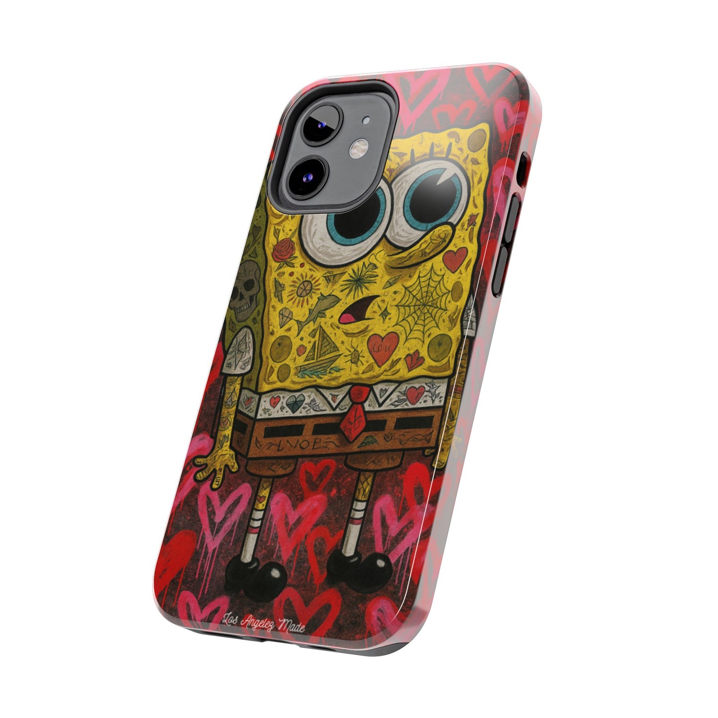 Los Angelez Made x Tatted Spongebob Tough Phone Case