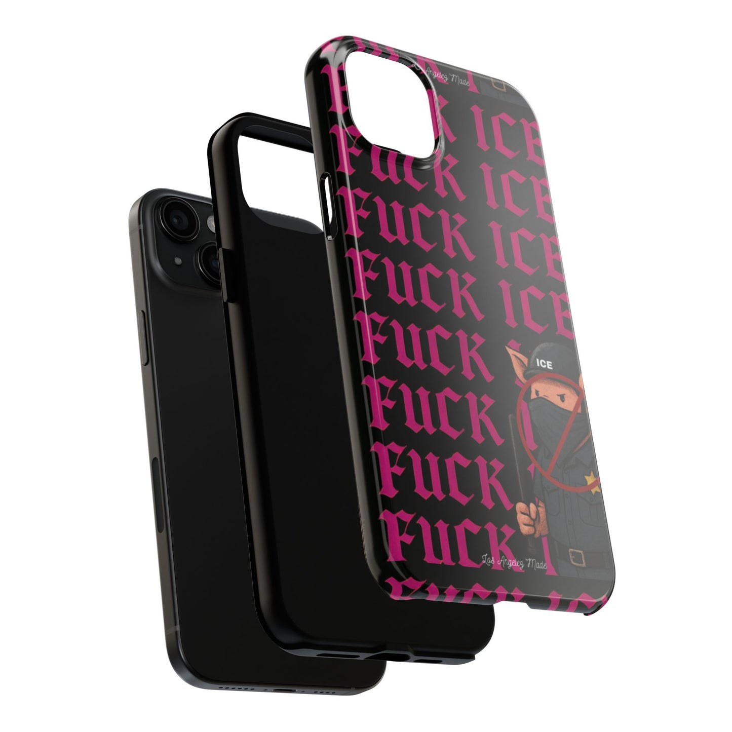 Los Angelez Made x F*ck ICE Tough Phone Case