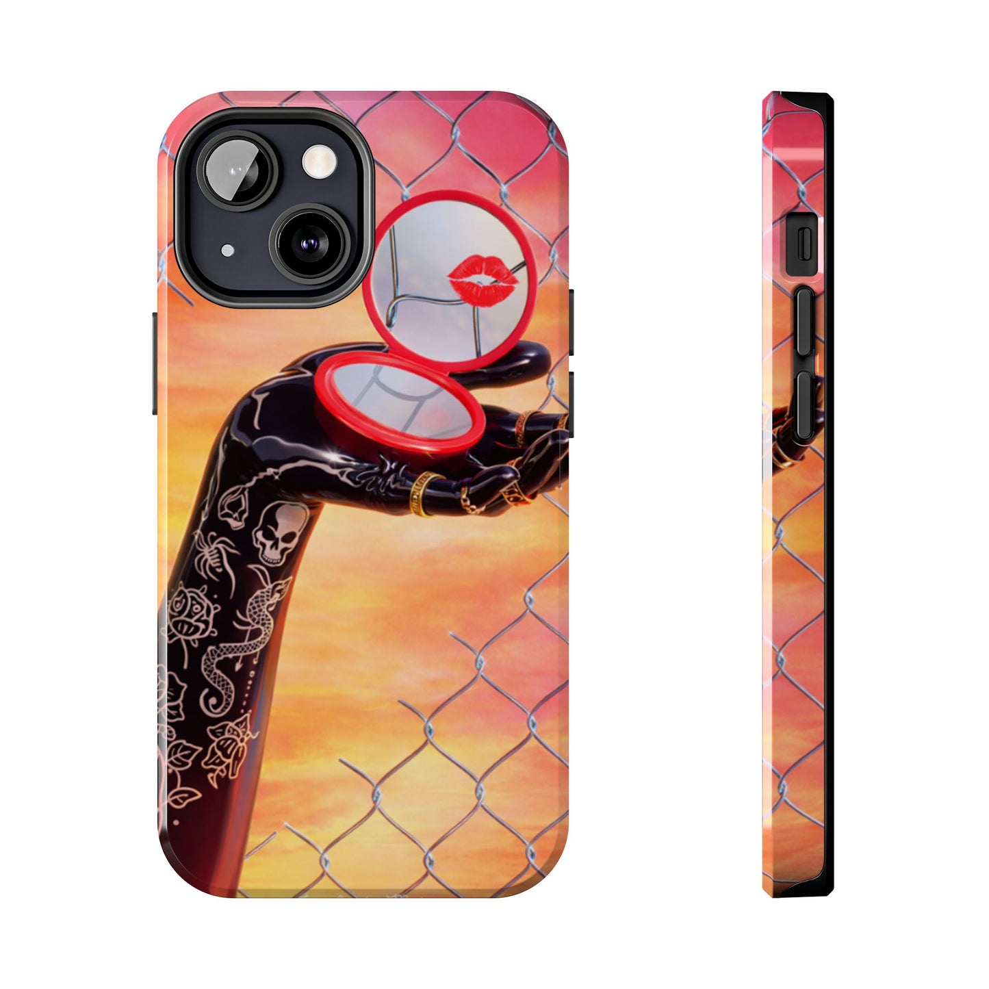 Los Angelez Made x Compact Kiss Tough Phone Case