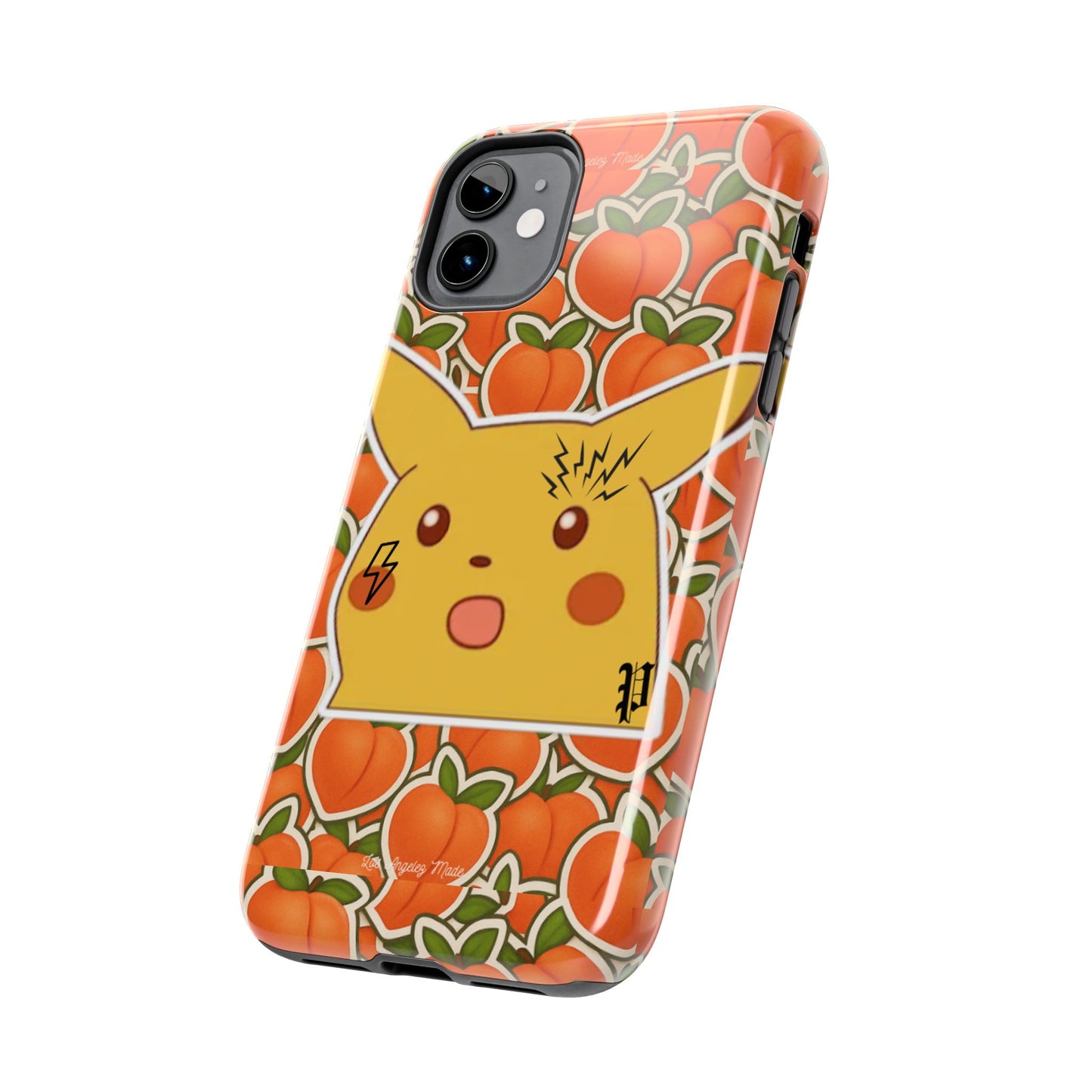 Los Angelez Made x Shocked Pika Peach Tough Phone Case