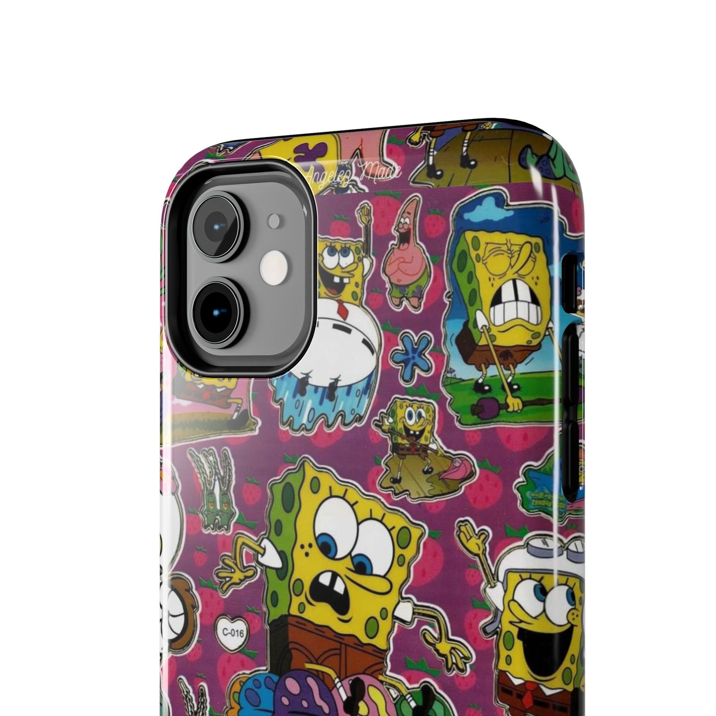Los Angelez Made x SpongeBob Sticker Sheet Tough Phone Case