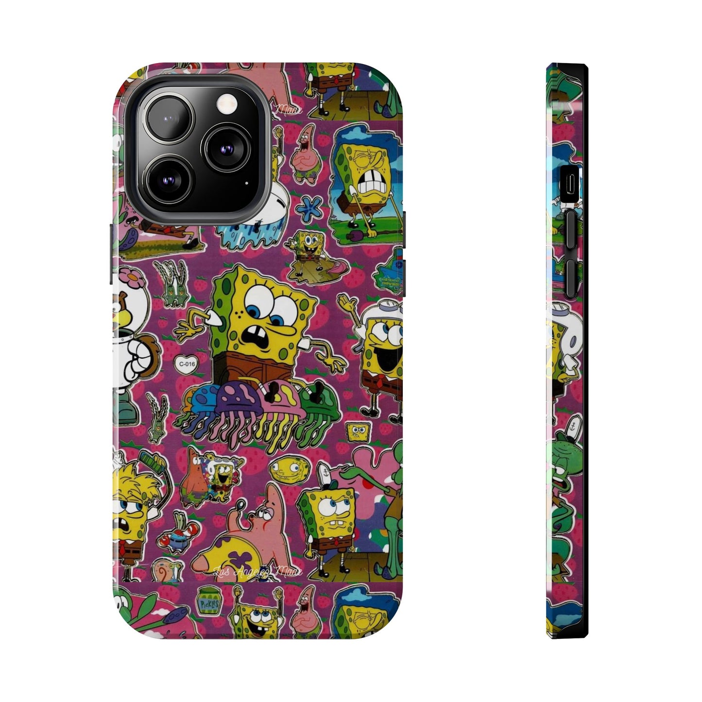 Los Angelez Made x SpongeBob Sticker Sheet Tough Phone Case
