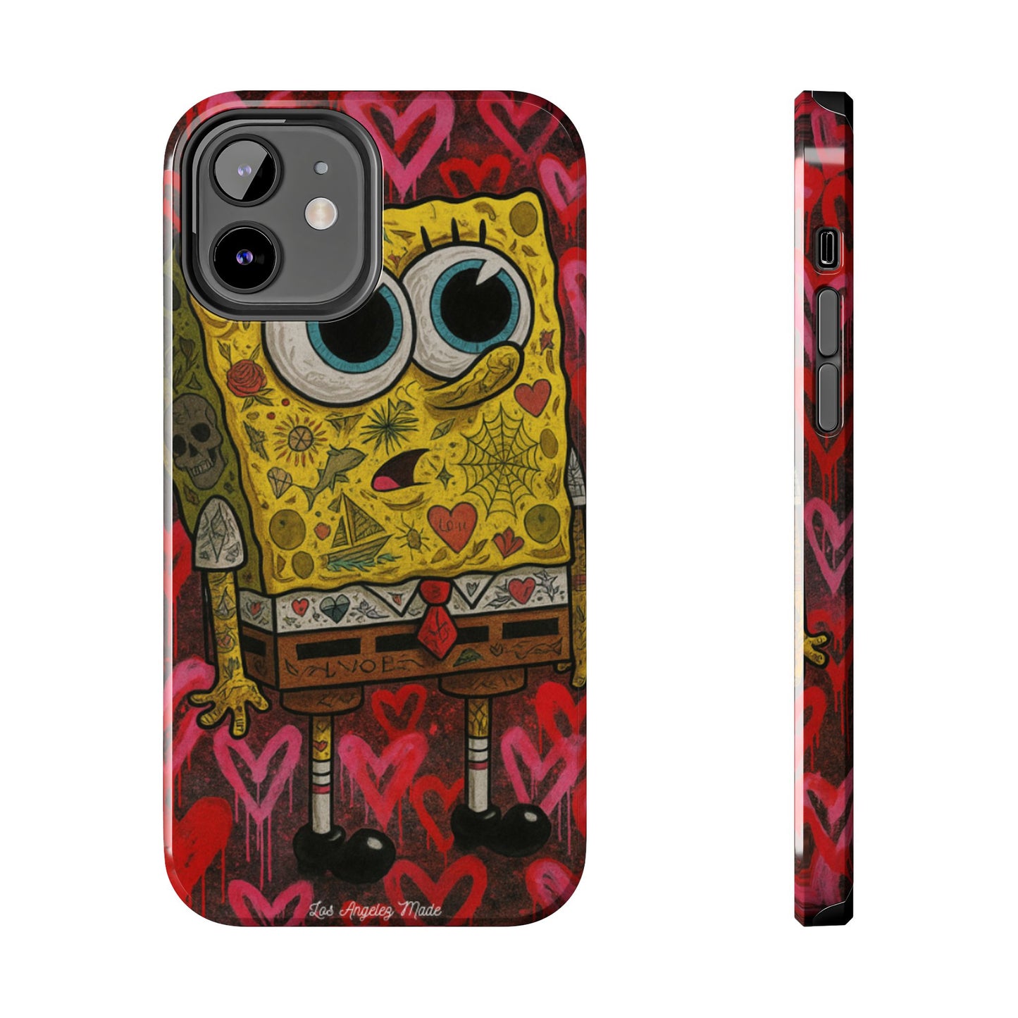 Los Angelez Made x Tatted Spongebob Tough Phone Case