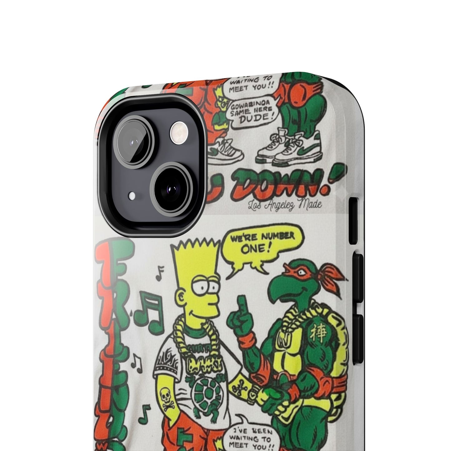 Los Angelez Made x Bart & TMNT Tough Phone Case