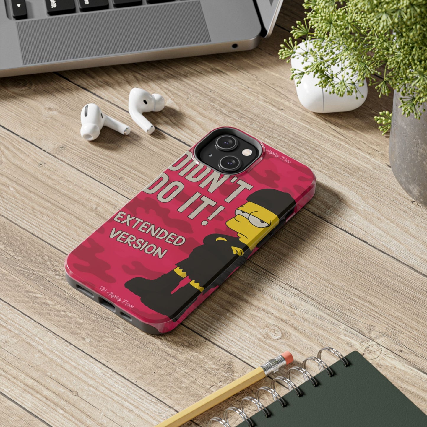 Los Angelez Made x Bart Simpson Extended Version Tough Phone Case