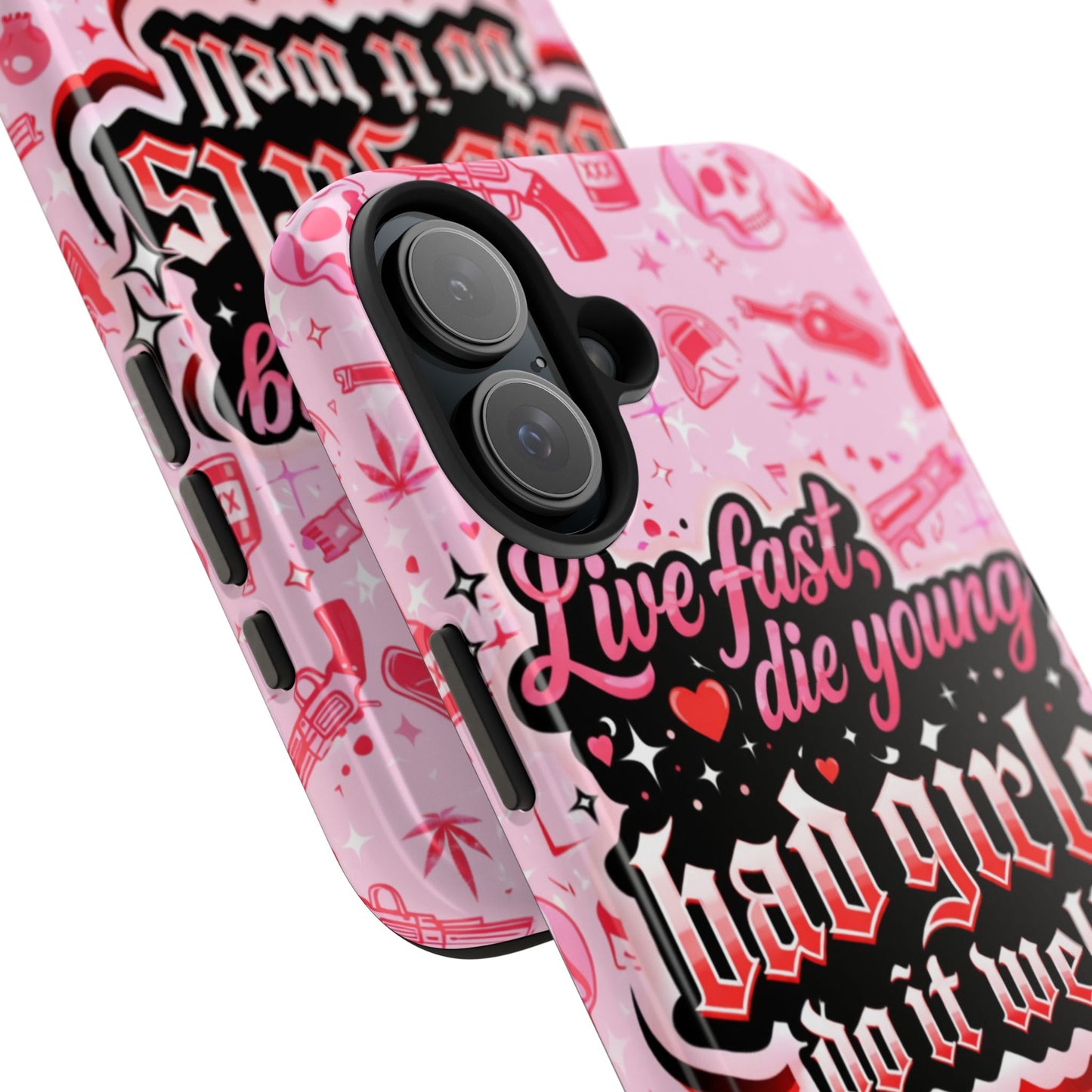 Los Angelez Made x "Live Fast, Die Young'' Tough Phone Case