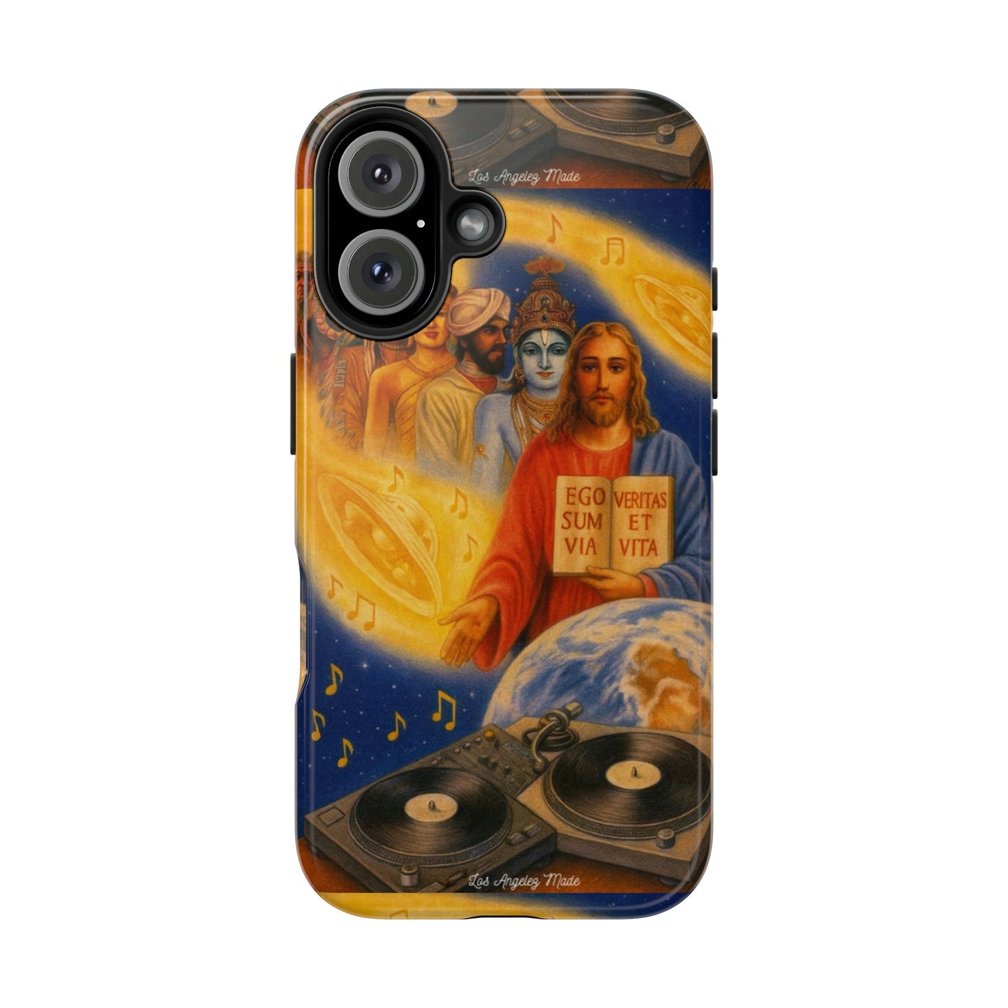 Los Angelez Made x God Is A DJ Tough Phone Case