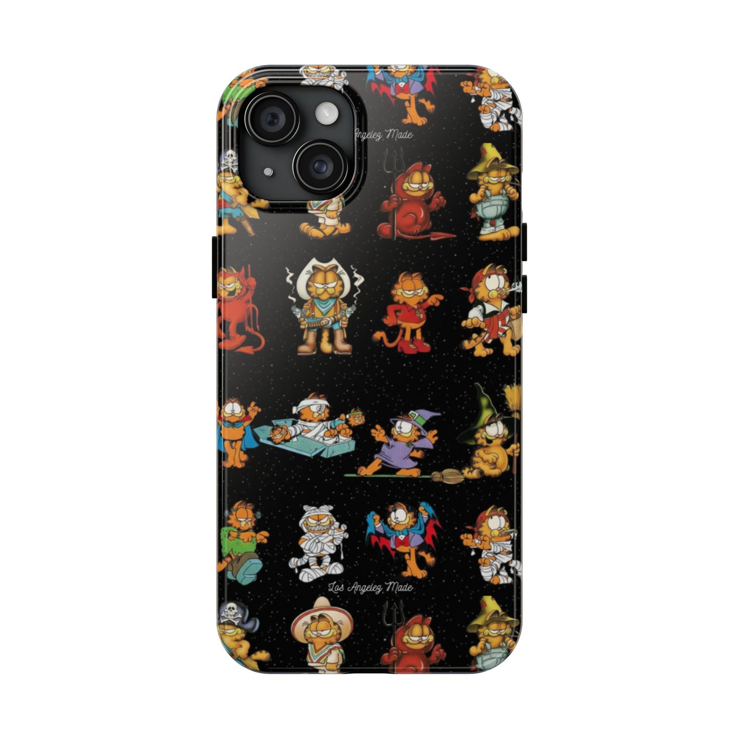 Los Angelez Made x Garfield Halloween Sticker Sheet Tough Phone Case