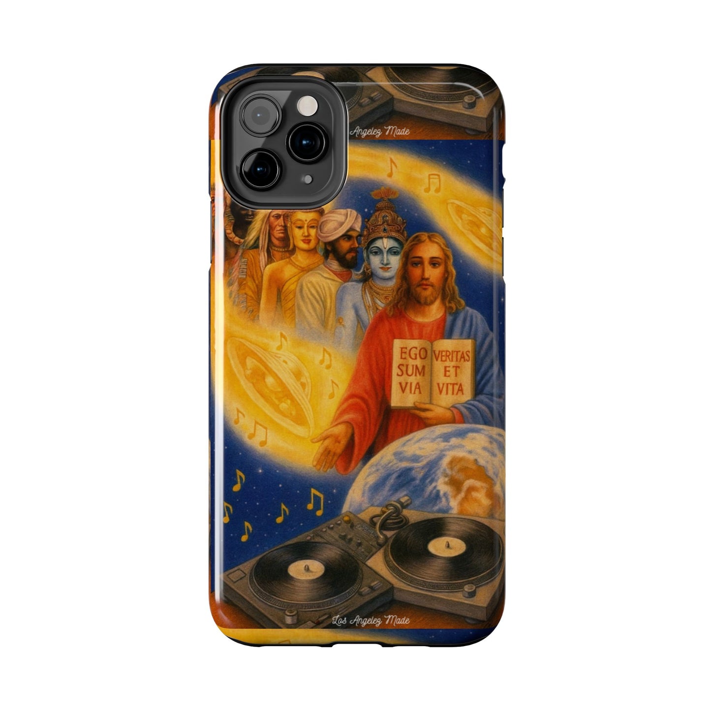 Los Angelez Made x God Is A DJ Tough Phone Case