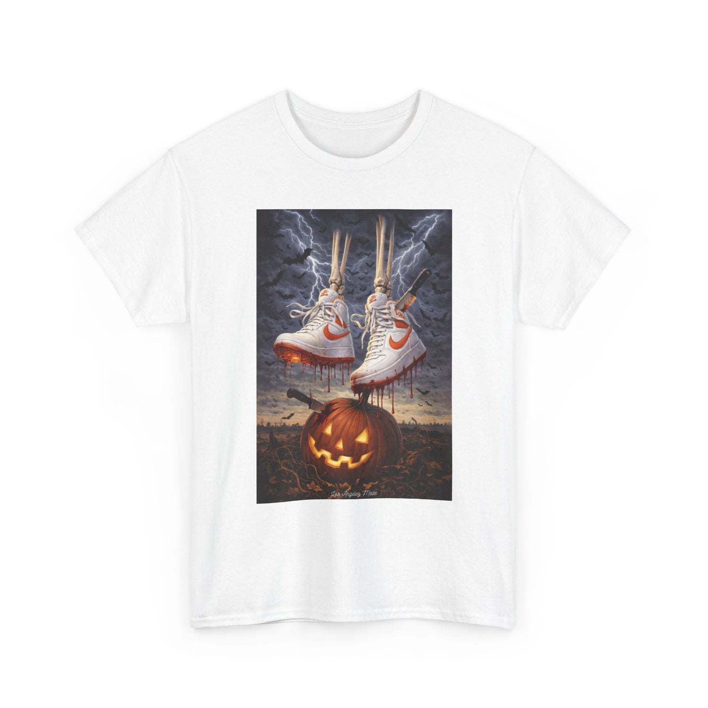 Los Angelez Made x Halloween Nike Ad Unisex Heavy Cotton T-Shirt