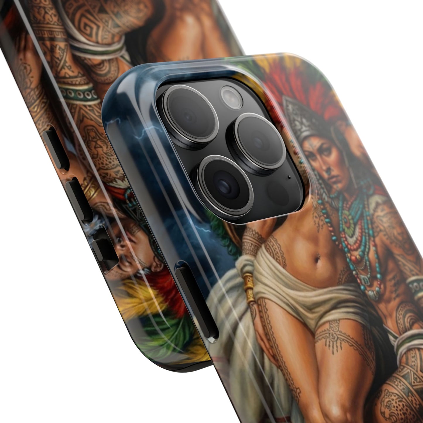 Los Angelez Made x Aztec Lesbian Pride Tough Phone Case