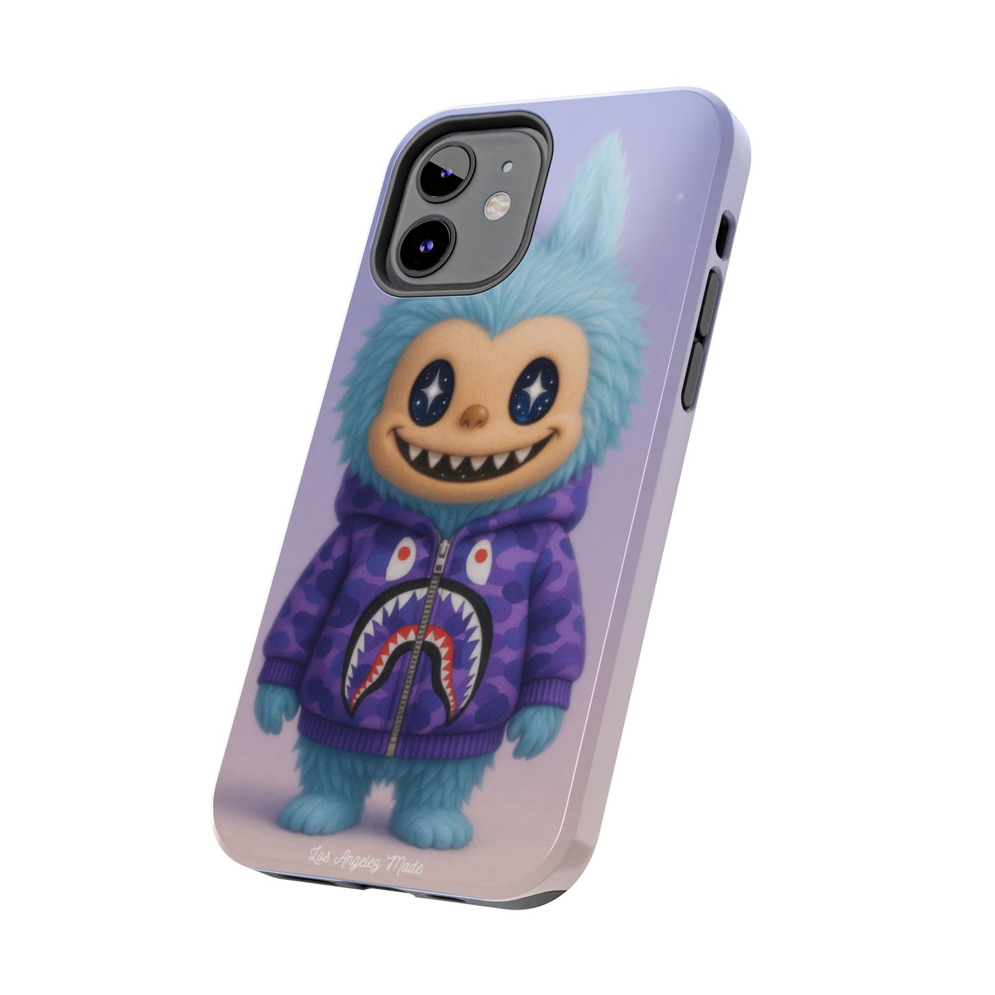 Los Angelez Made x Labubu BAPE Hoodie Tough Phone Case