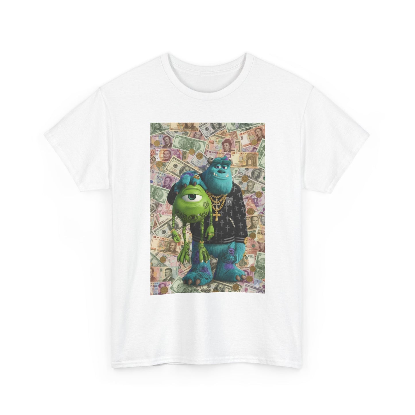Los Angelez Made x Monster's Inc Unisex Heavy Cotton T-Shirt