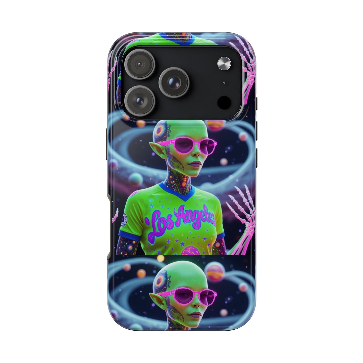 Los Angelez Made x Neon Alien Tough Phone Case
