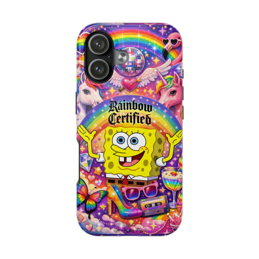 Los Angelez Made x Gay SpongeBob ''Rainbow Certified'' Tough Phone Case