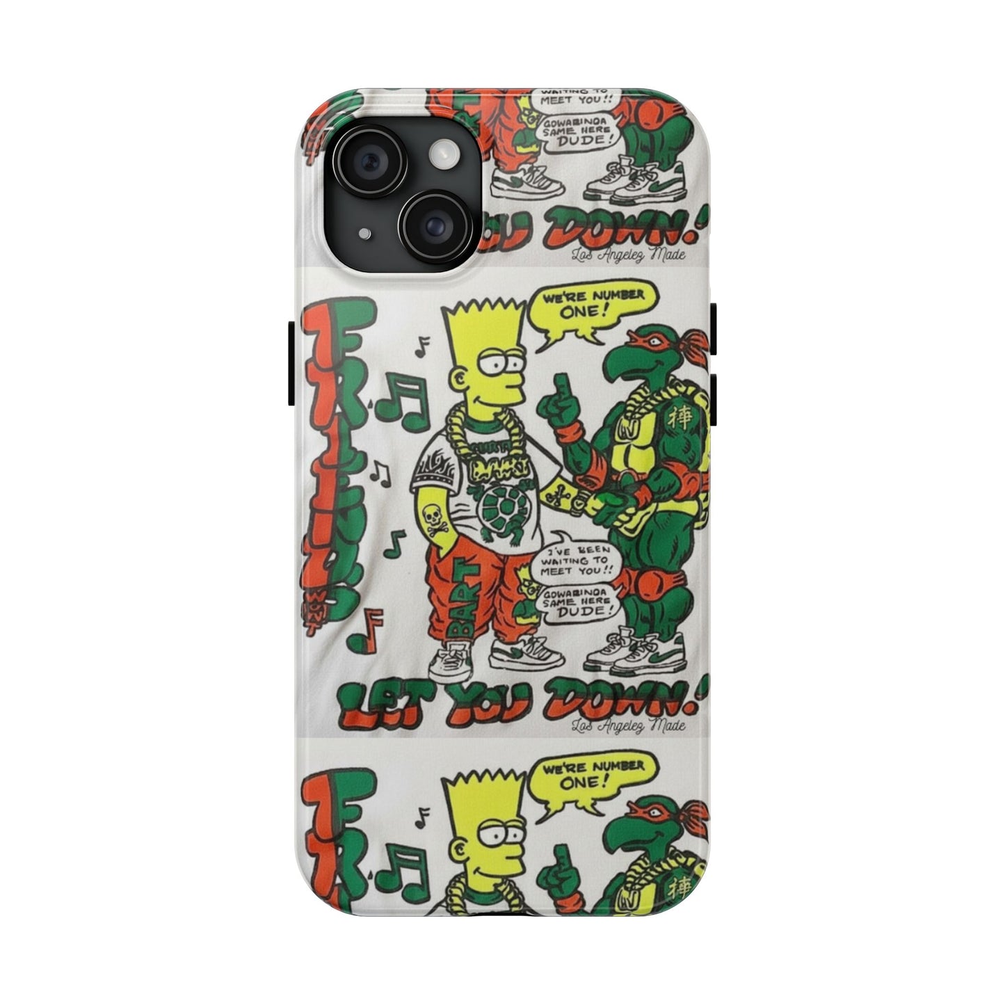 Los Angelez Made x Bart & TMNT Tough Phone Case