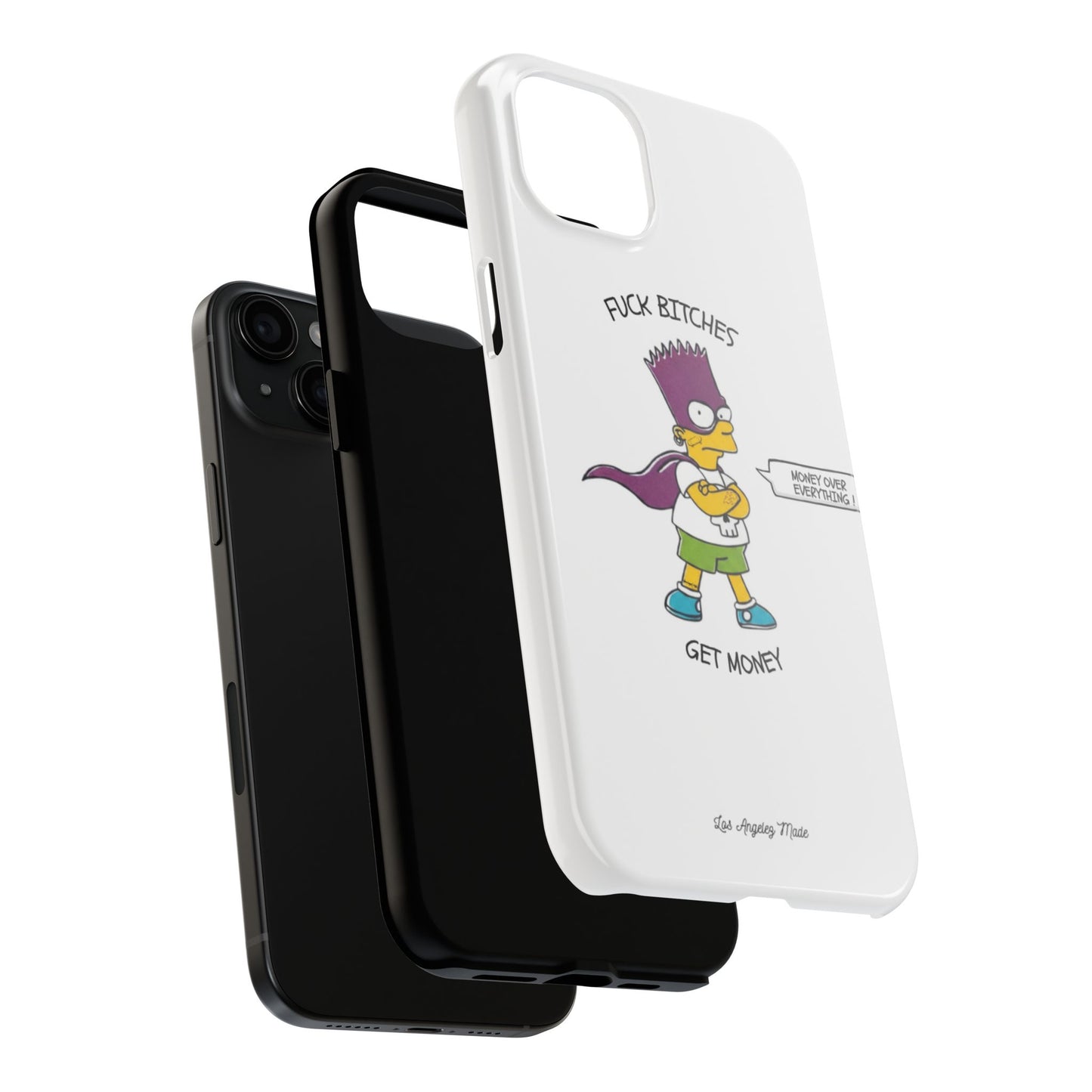 Los Angelez Made x Bart Get Money Tough Phone Case