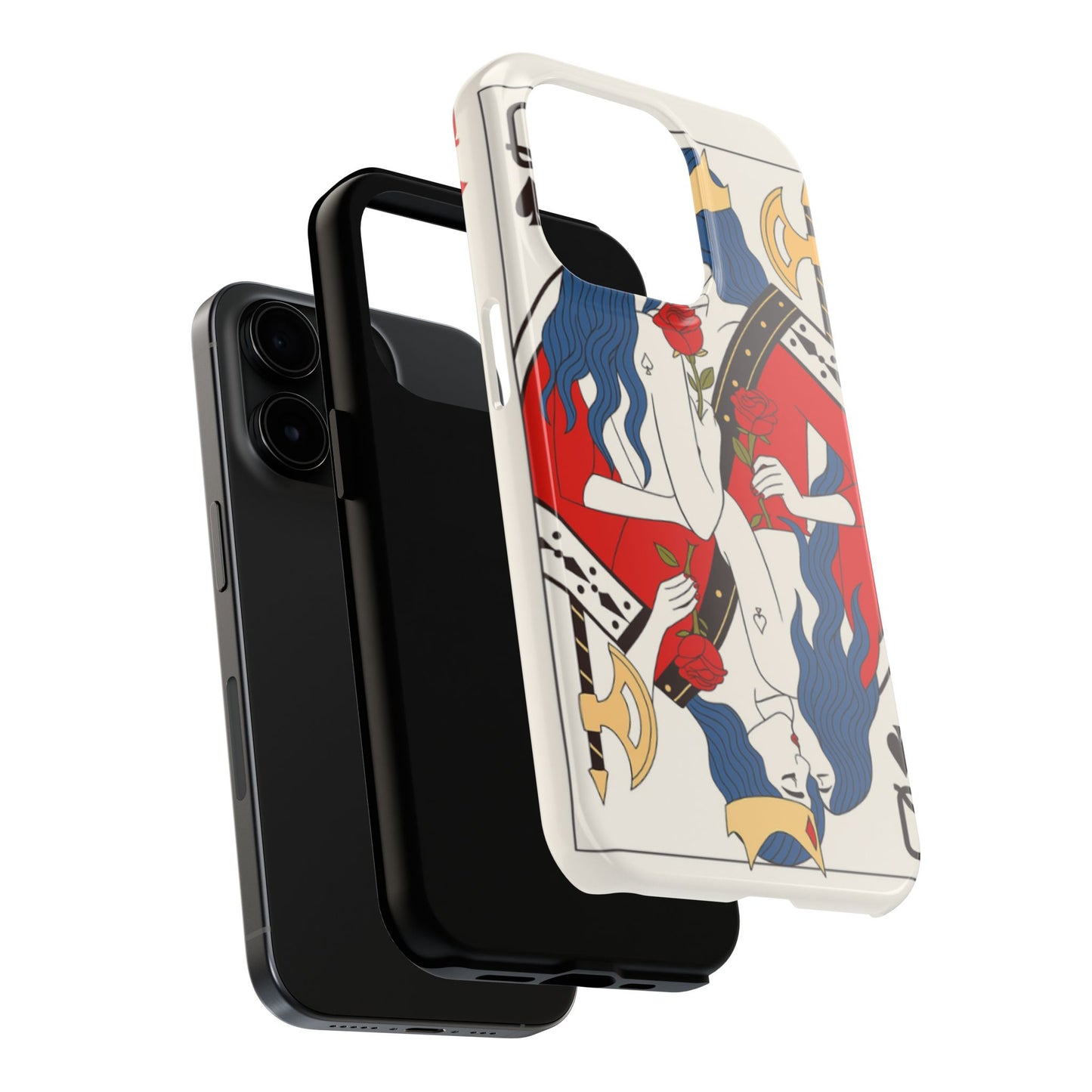 Los Angelez Made x Two Queens Card Tough Phone Case