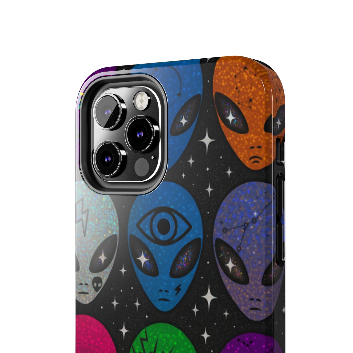 Los Angelez Made x Y2K Alien Sticker Sheet Tough Phone Case