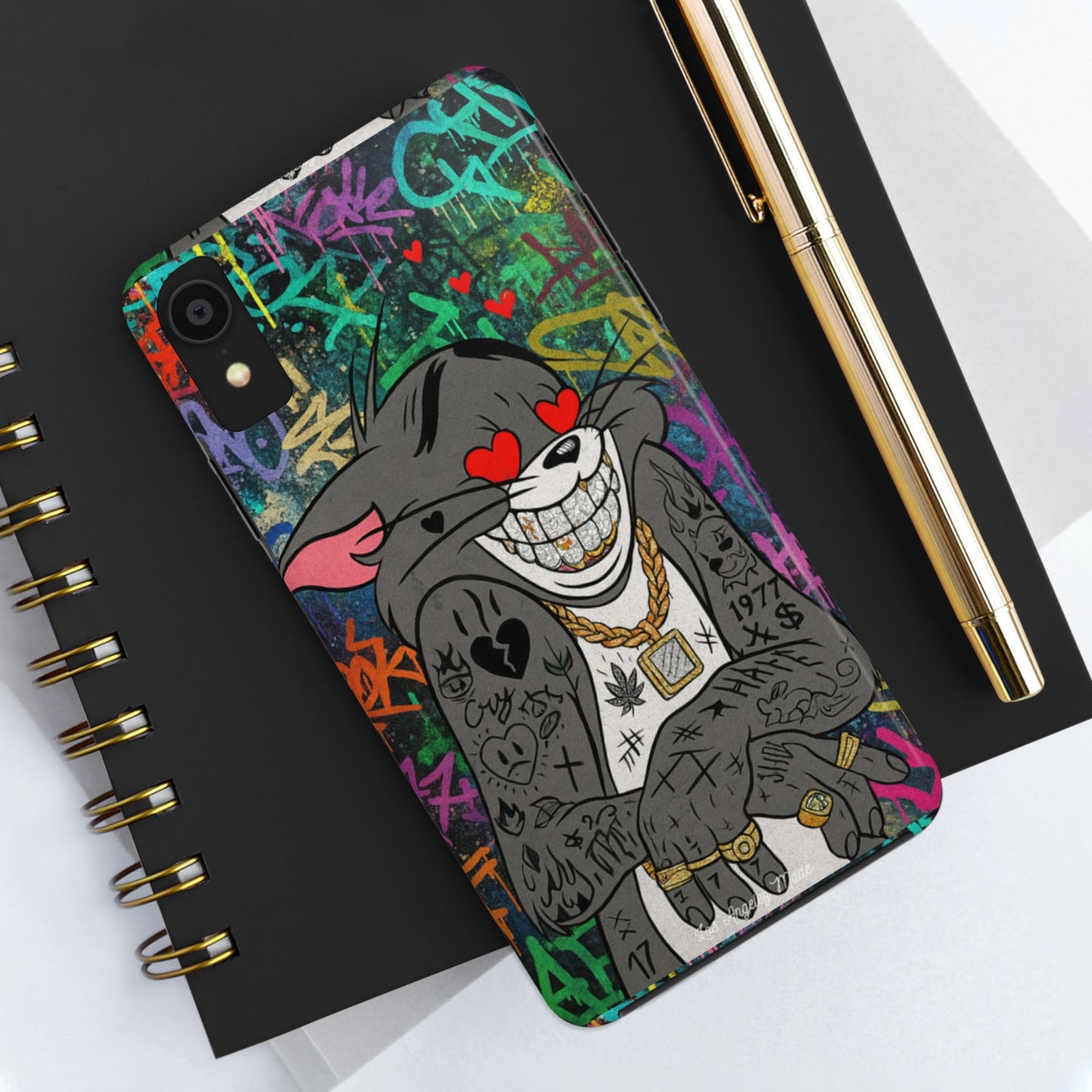 Los Angelez Made x Tom In Love Tough Phone Case