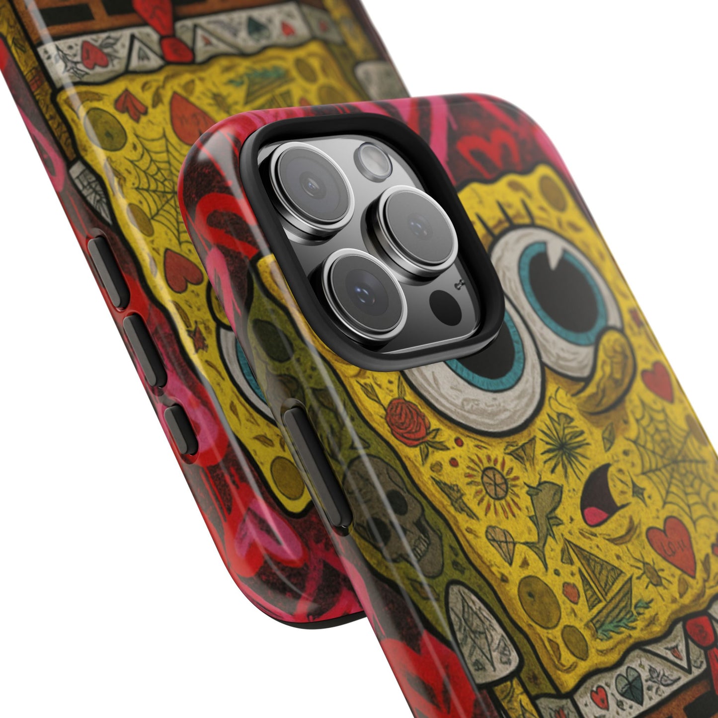 Los Angelez Made x Tatted Spongebob Tough Phone Case