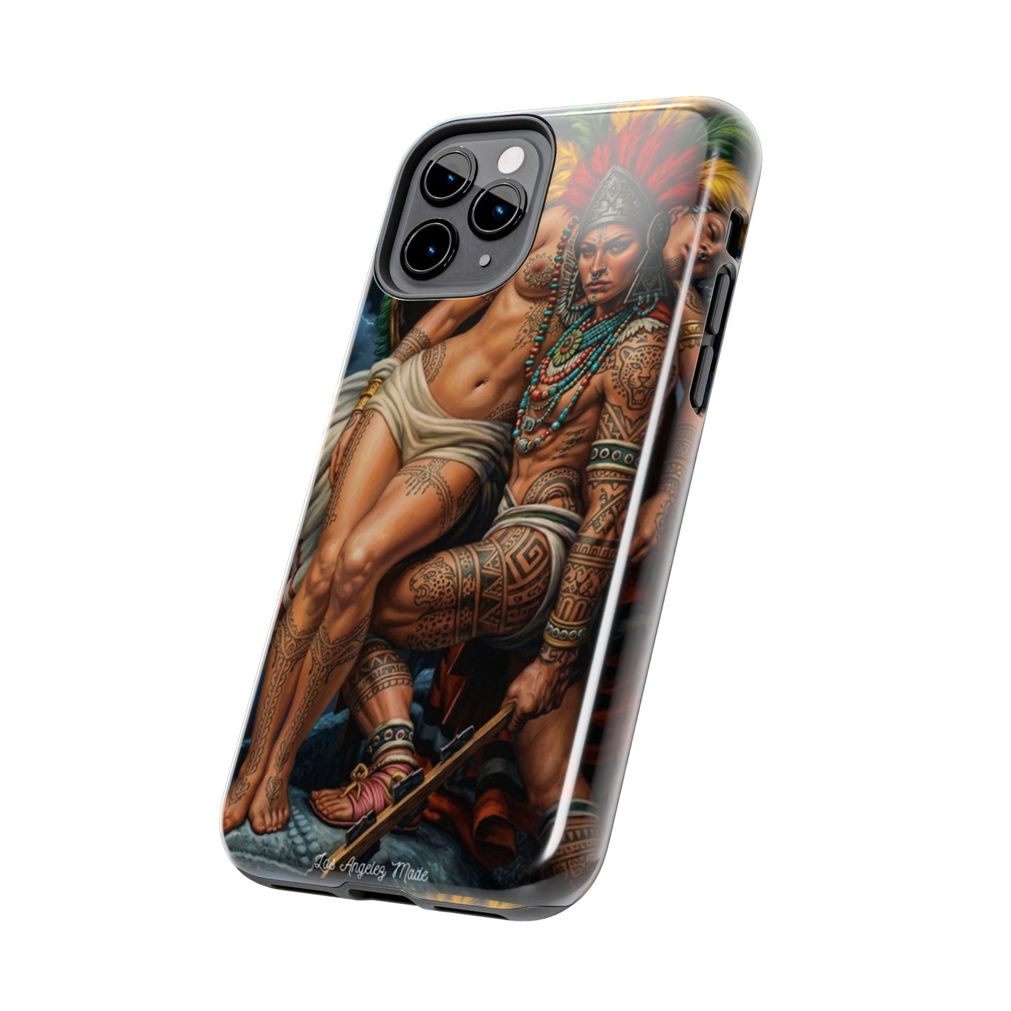 Los Angelez Made x Aztec Lesbian Pride Tough Phone Case