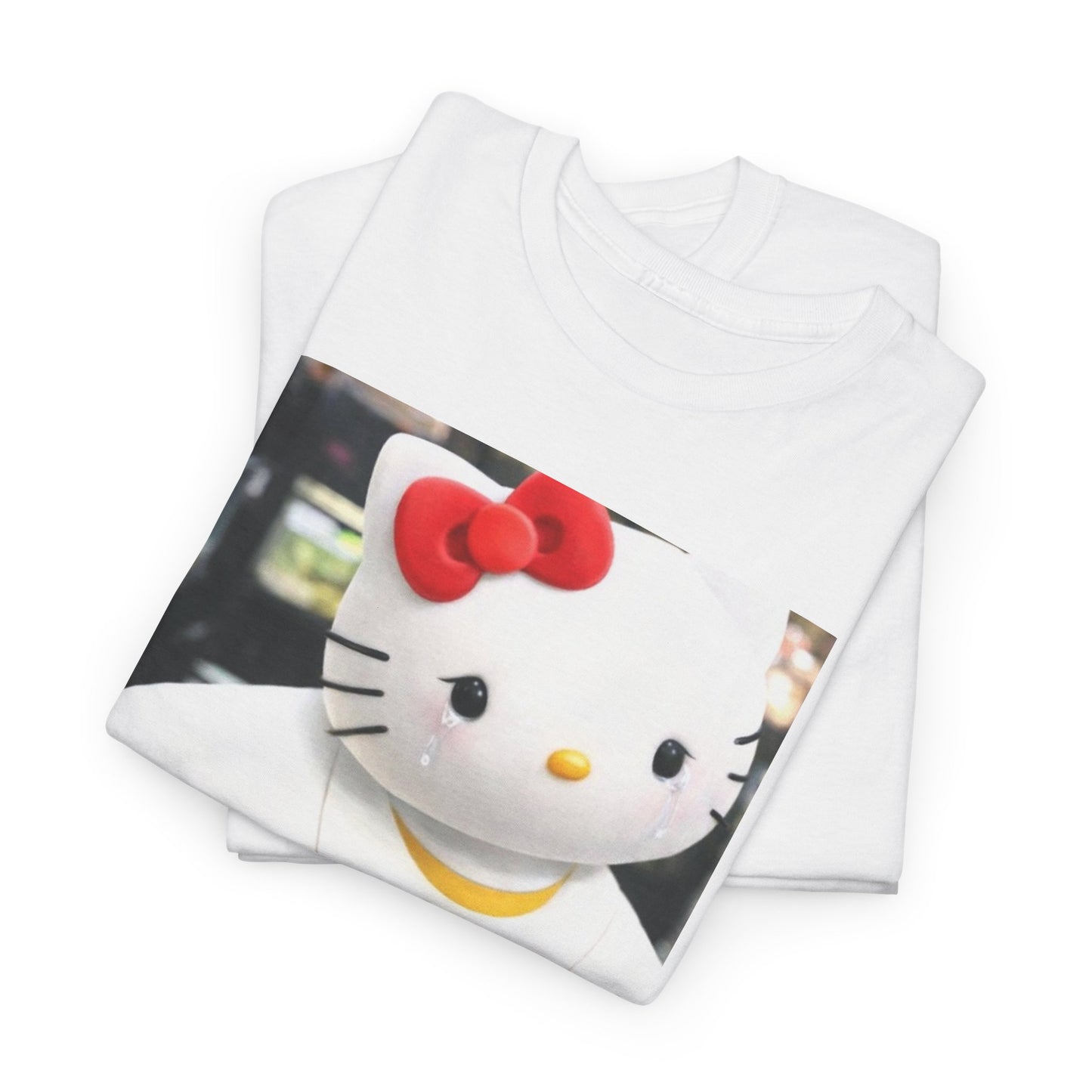 Los Angelez Made x Hello Kitty x Lil B Meme Unisex Heavy Cotton T-Shirt