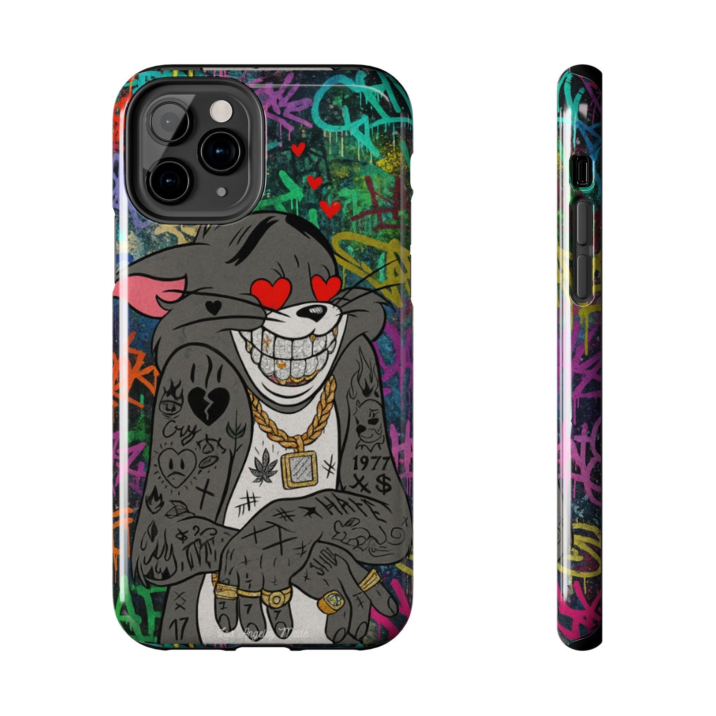 Los Angelez Made x Tom In Love Tough Phone Case