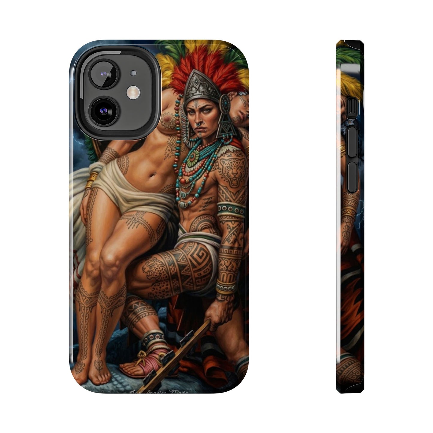 Los Angelez Made x Aztec Lesbian Pride Tough Phone Case