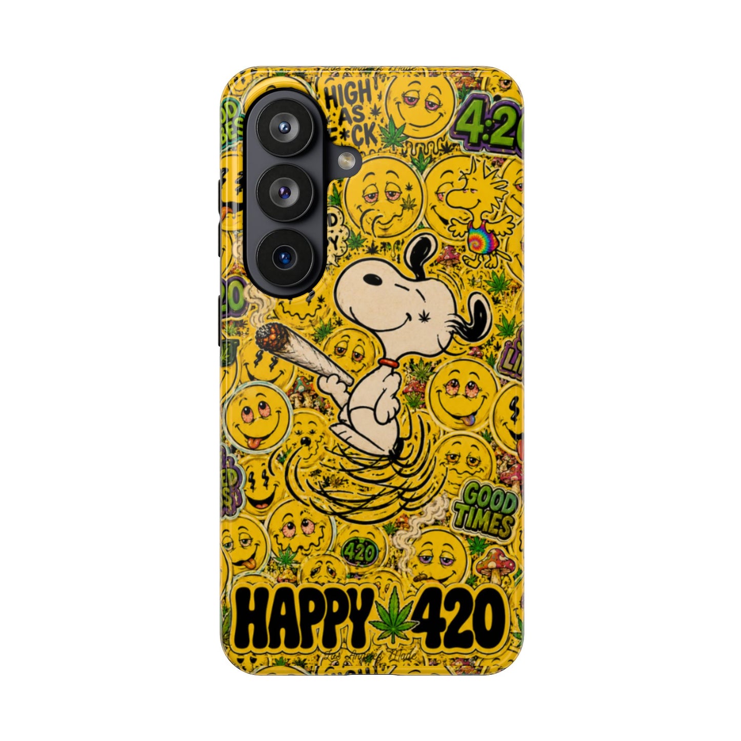 Los Angelez Made x 420 Happy Snoopy Tough Phone Case