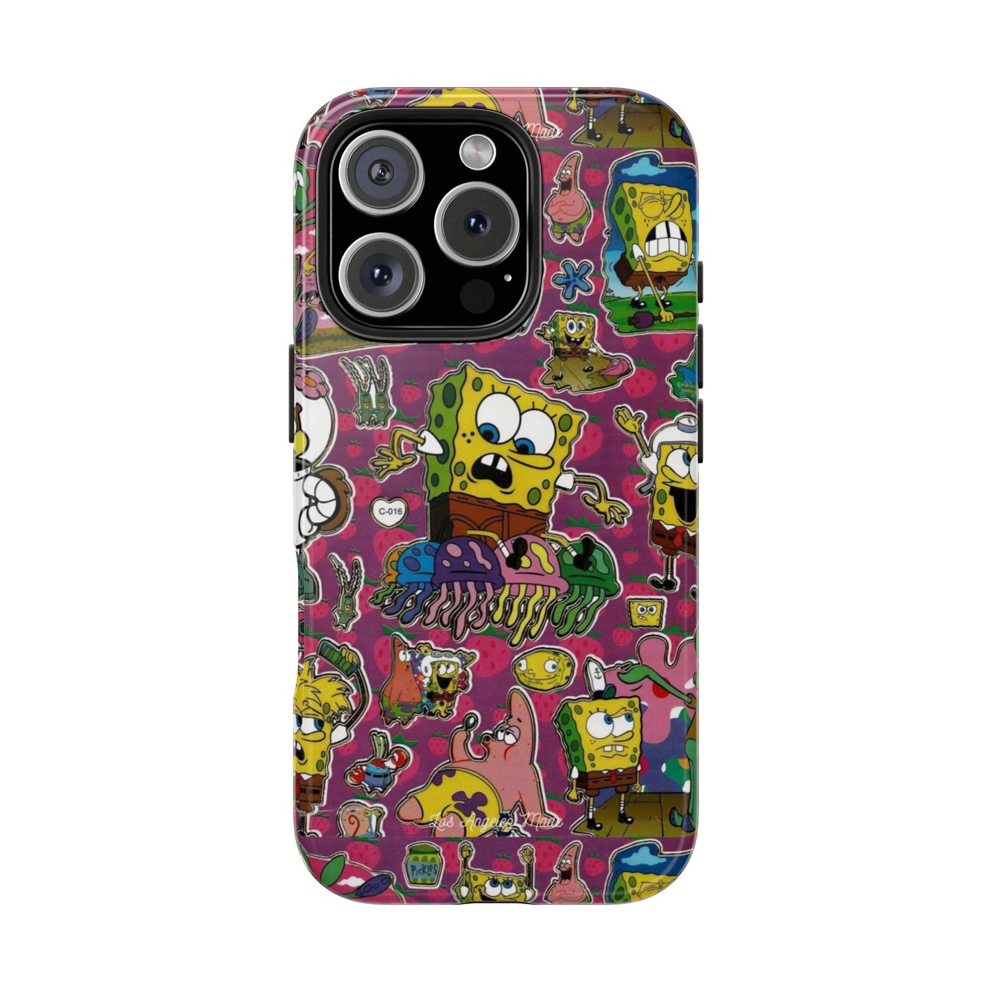 Los Angelez Made x SpongeBob Sticker Sheet Tough Phone Case