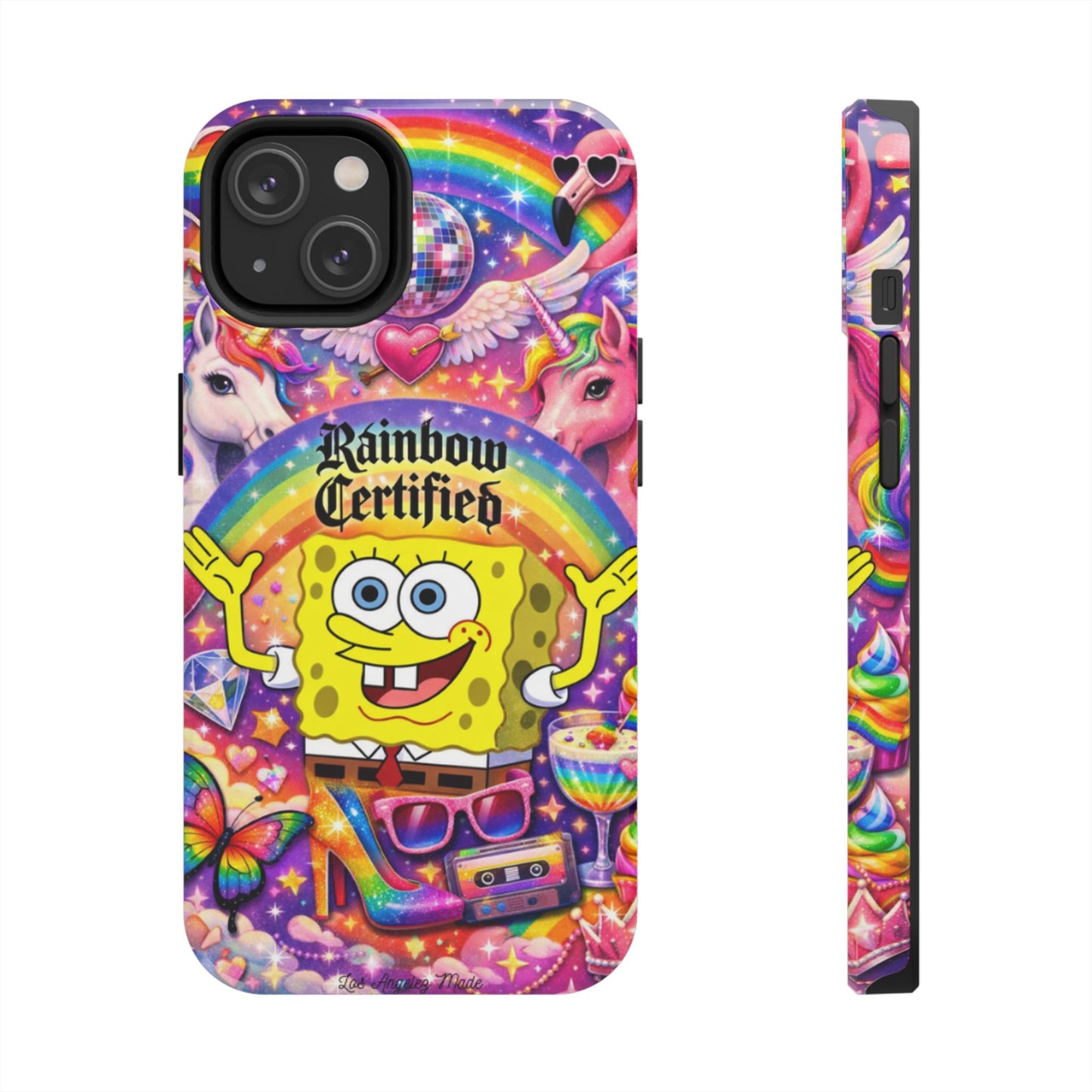 Los Angelez Made x Gay SpongeBob ''Rainbow Certified'' Tough Phone Case