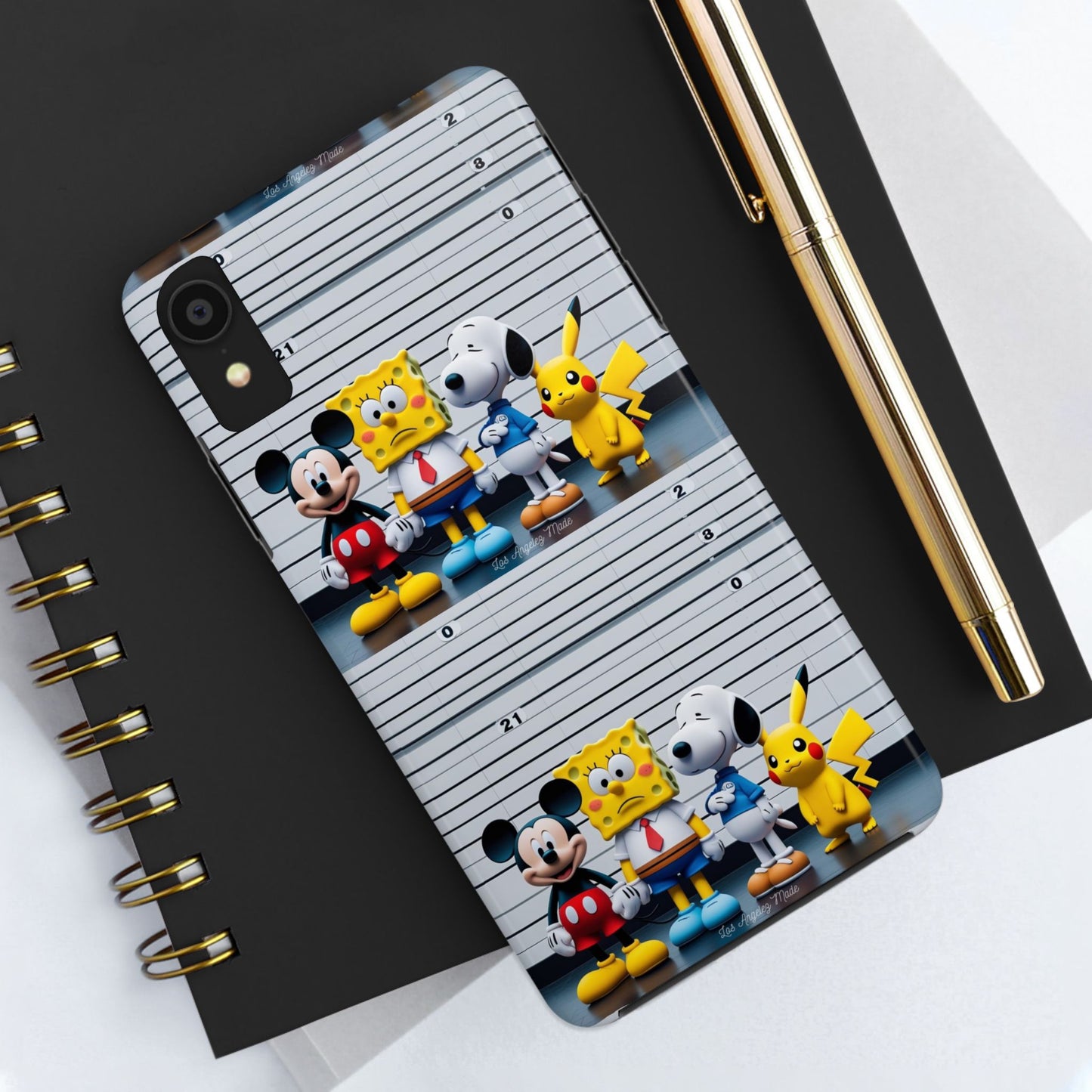 Los Angelez Made x Cartoon Police Line Up Tough Phone Case