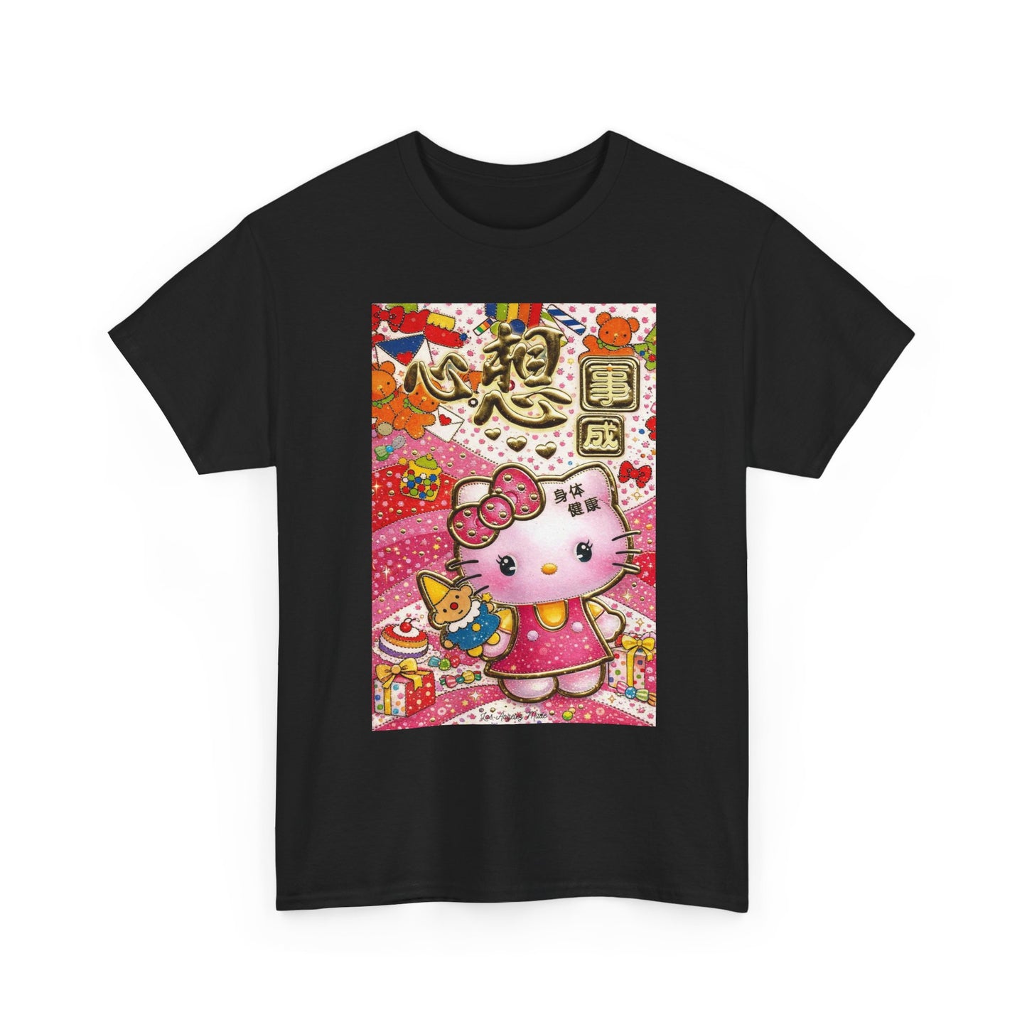 Los Angelez Made x Hello Kitty Lucky Charm Unisex Heavy Cotton T-Shirt