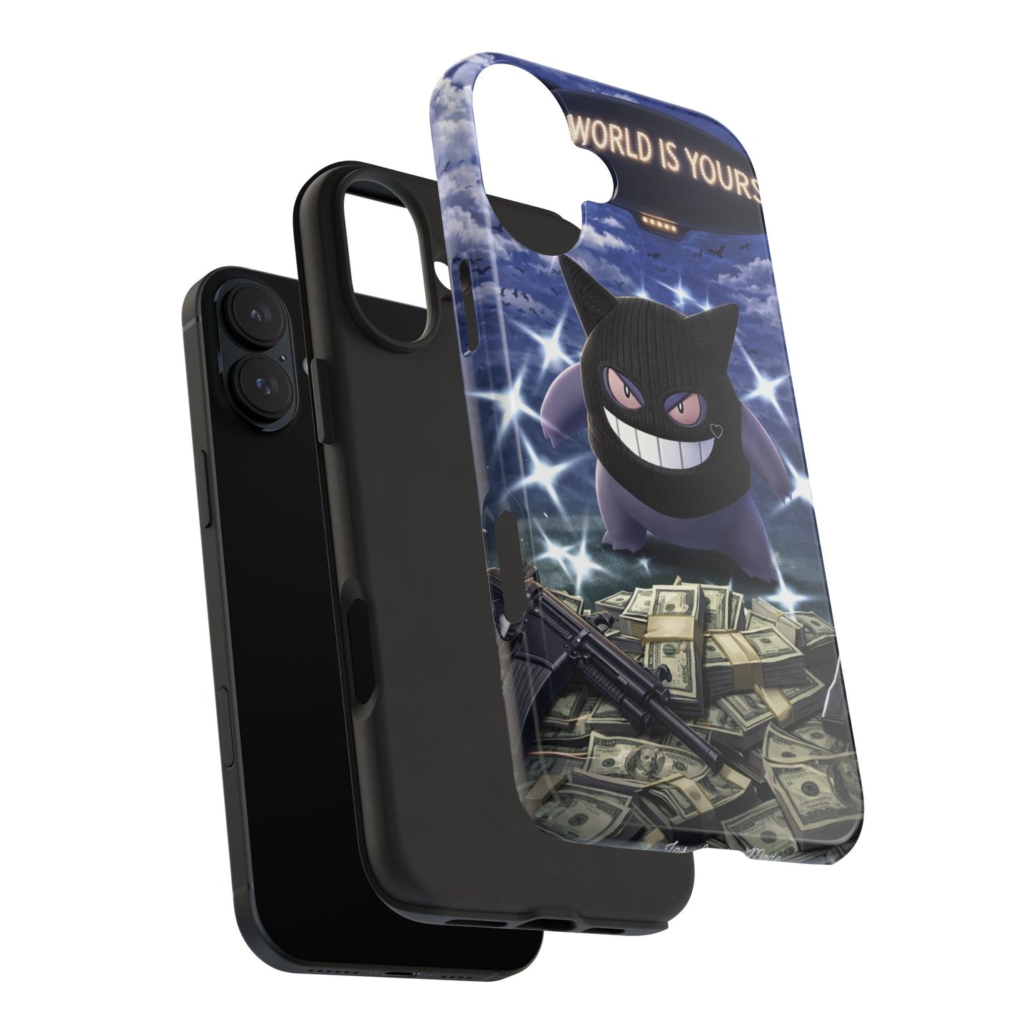 Los Angelez Made x Gen gar 'The World Is Yours' Tough Phone Case