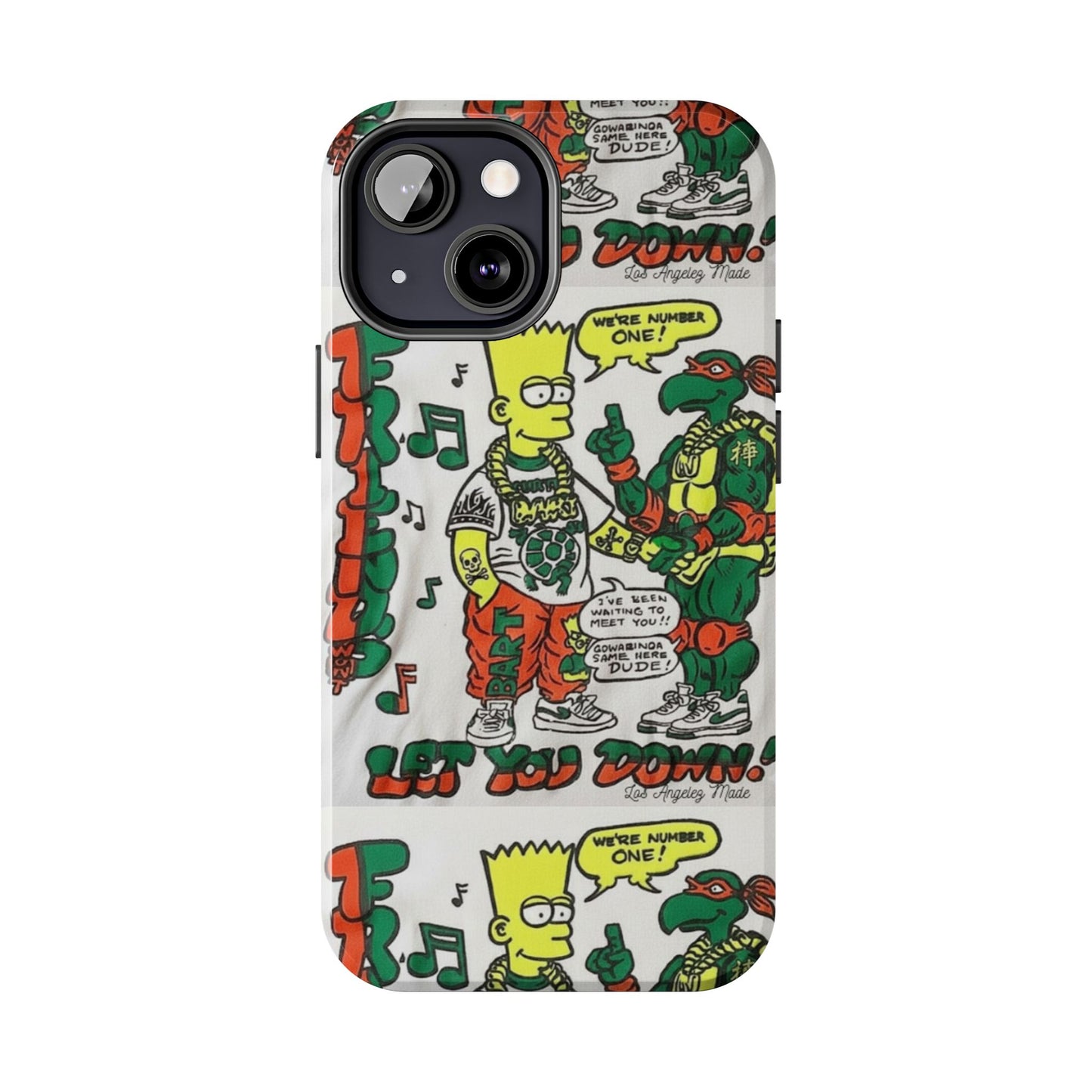 Los Angelez Made x Bart & TMNT Tough Phone Case