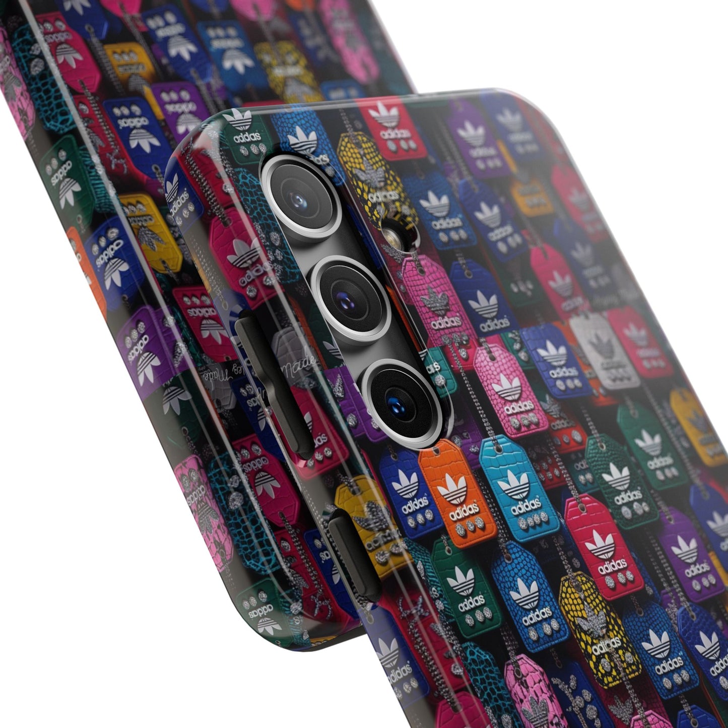 Los Angelez Made x Adidas Leather Tags Tough Phone Case