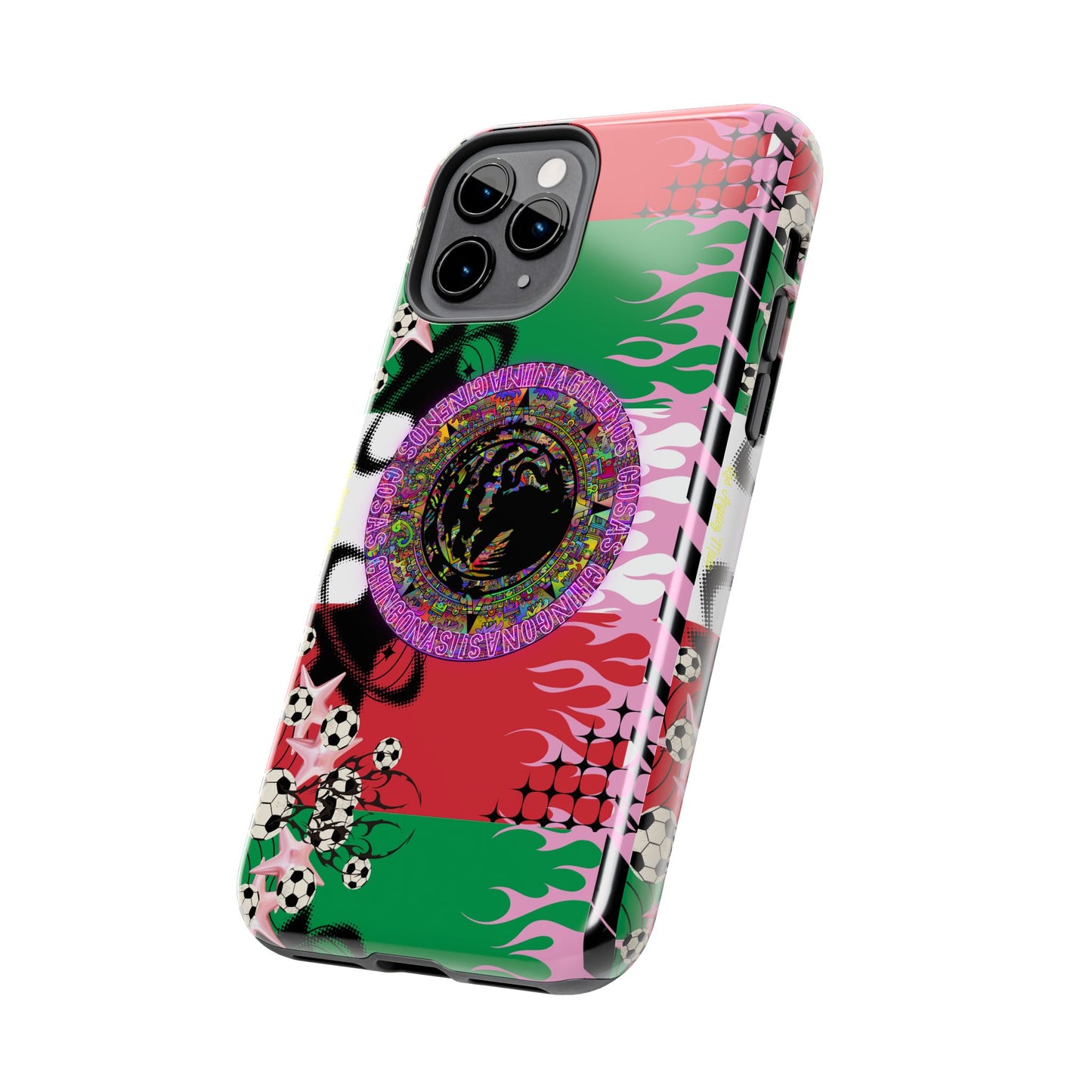 Los Angelez Made x Mexican Flag Tough Phone Case