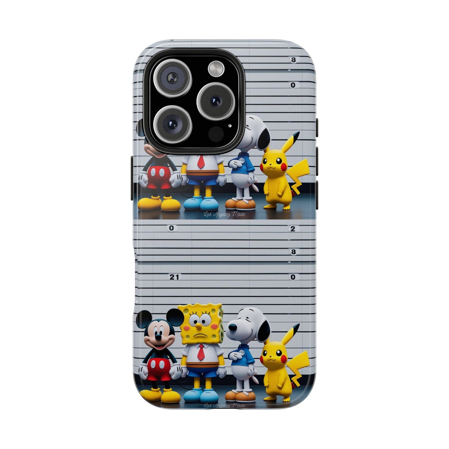 Los Angelez Made x Cartoon Police Line Up Tough Phone Case