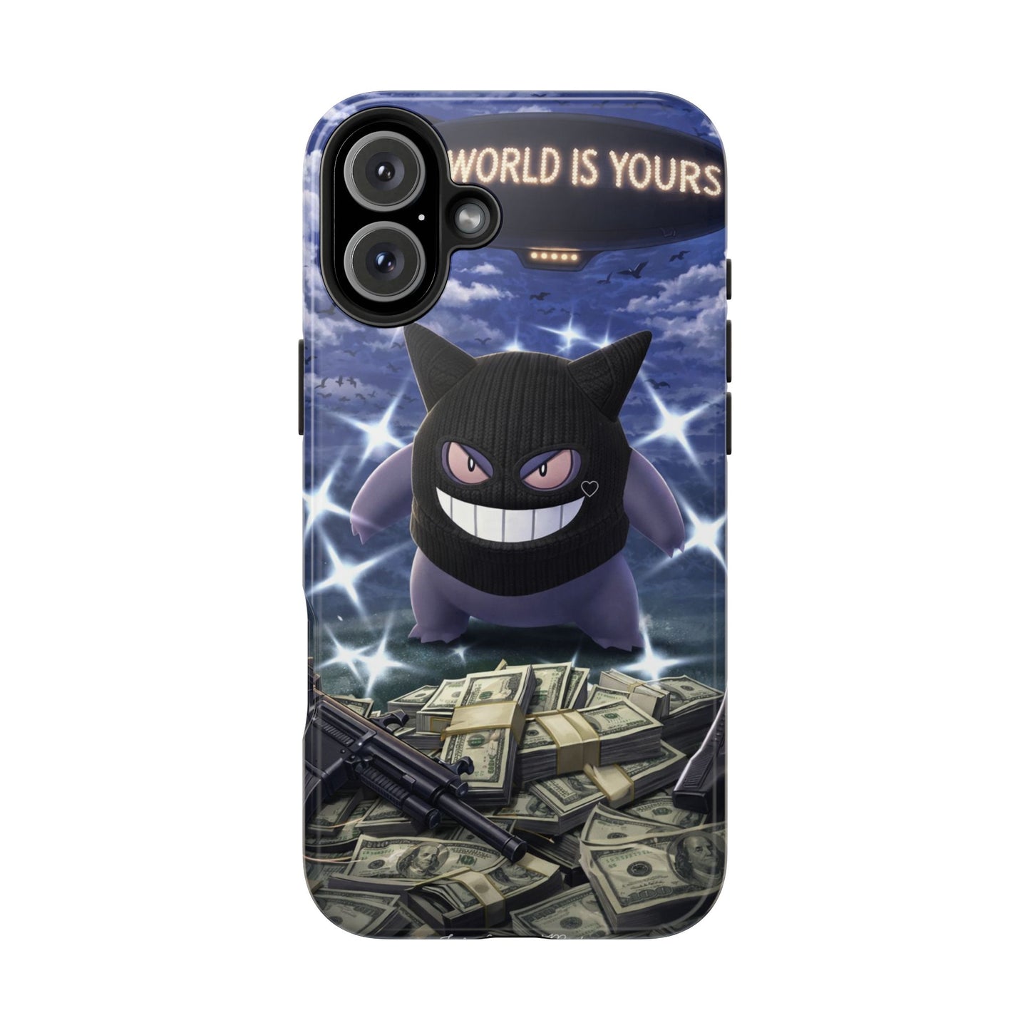 Los Angelez Made x Gen gar 'The World Is Yours' Tough Phone Case