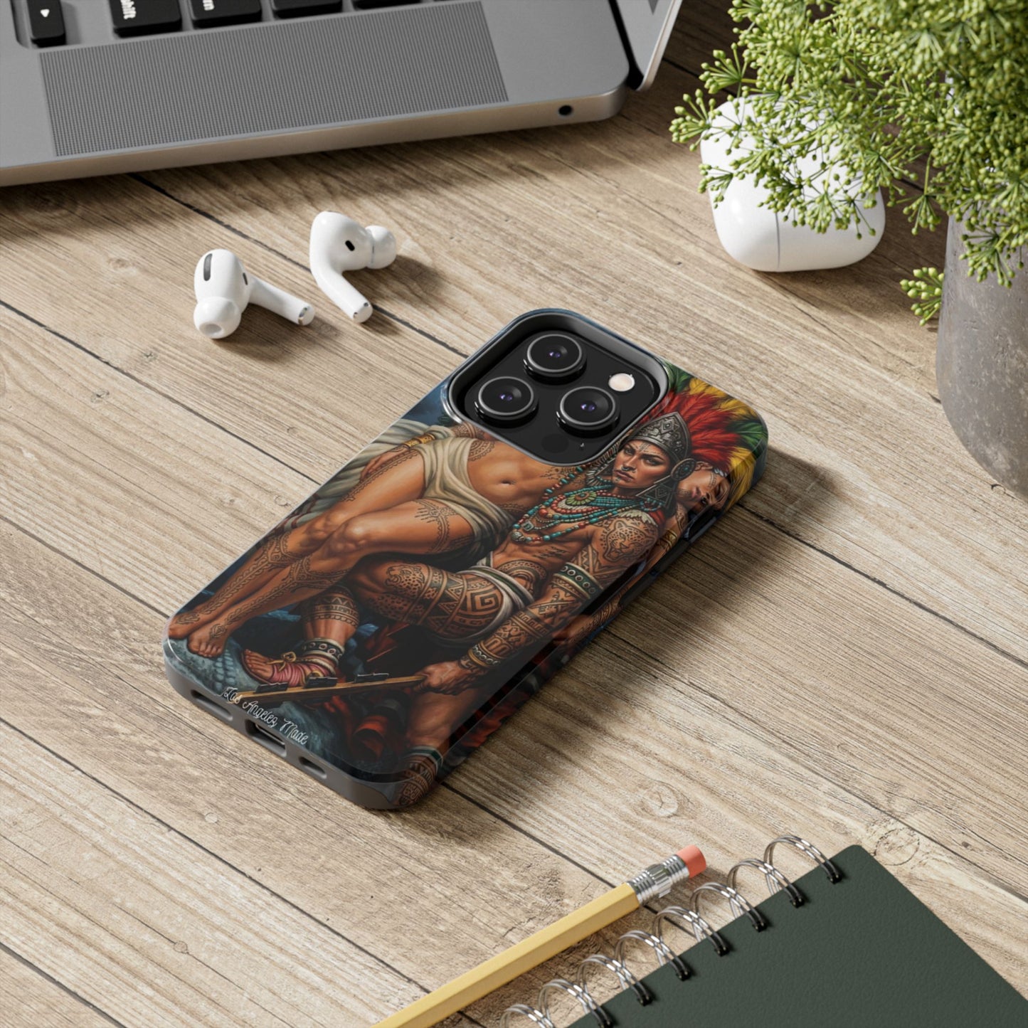 Los Angelez Made x Aztec Lesbian Pride Tough Phone Case