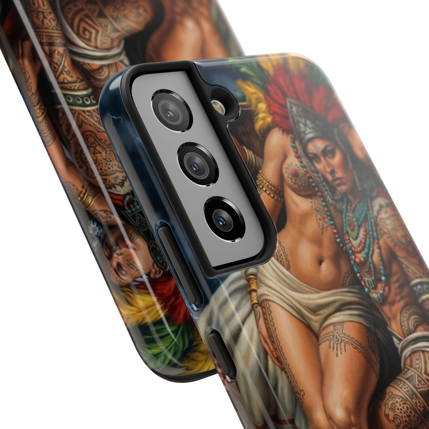 Los Angelez Made x Aztec Lesbian Pride Tough Phone Case